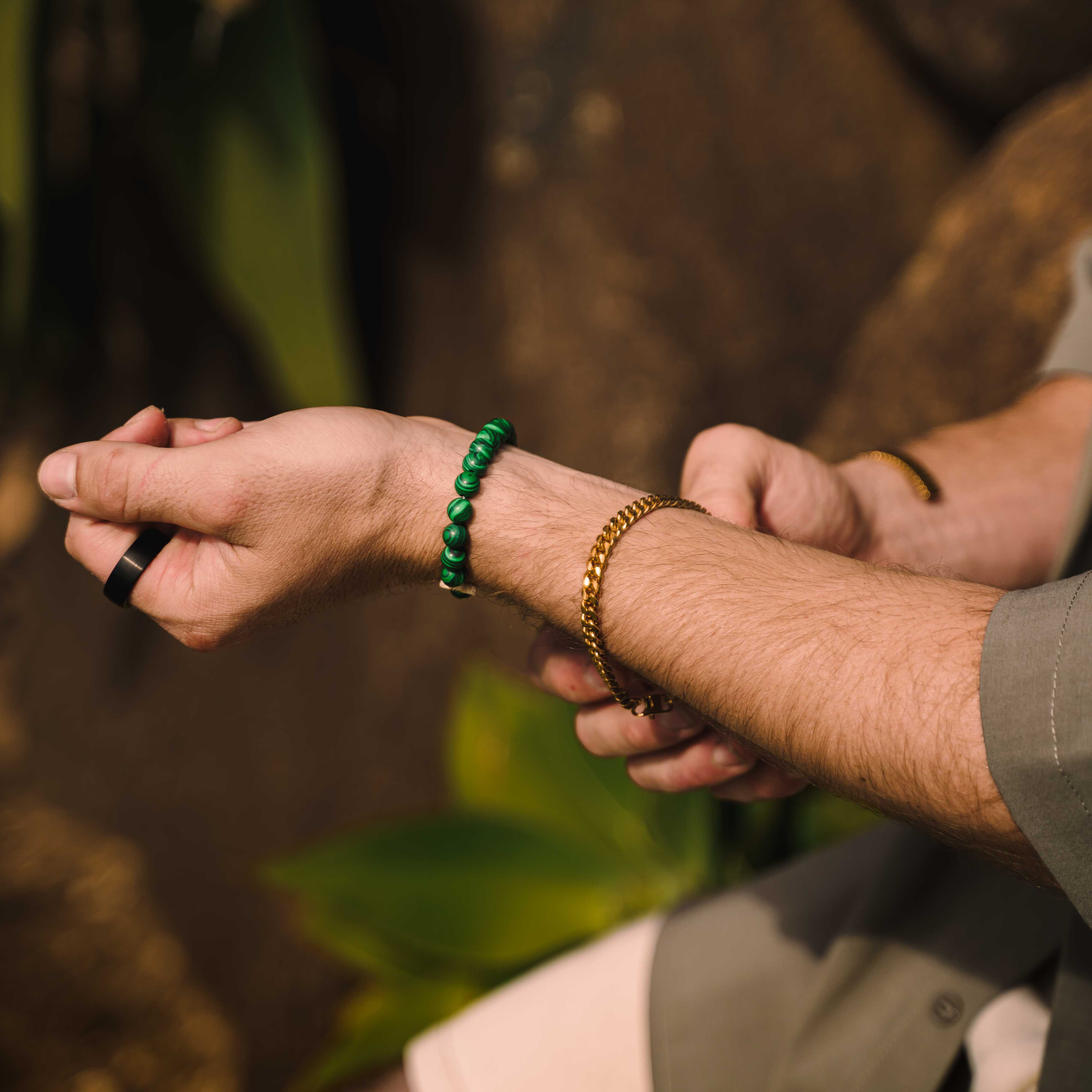 The Phantom - Black Brushed Curved Tungsten Ring