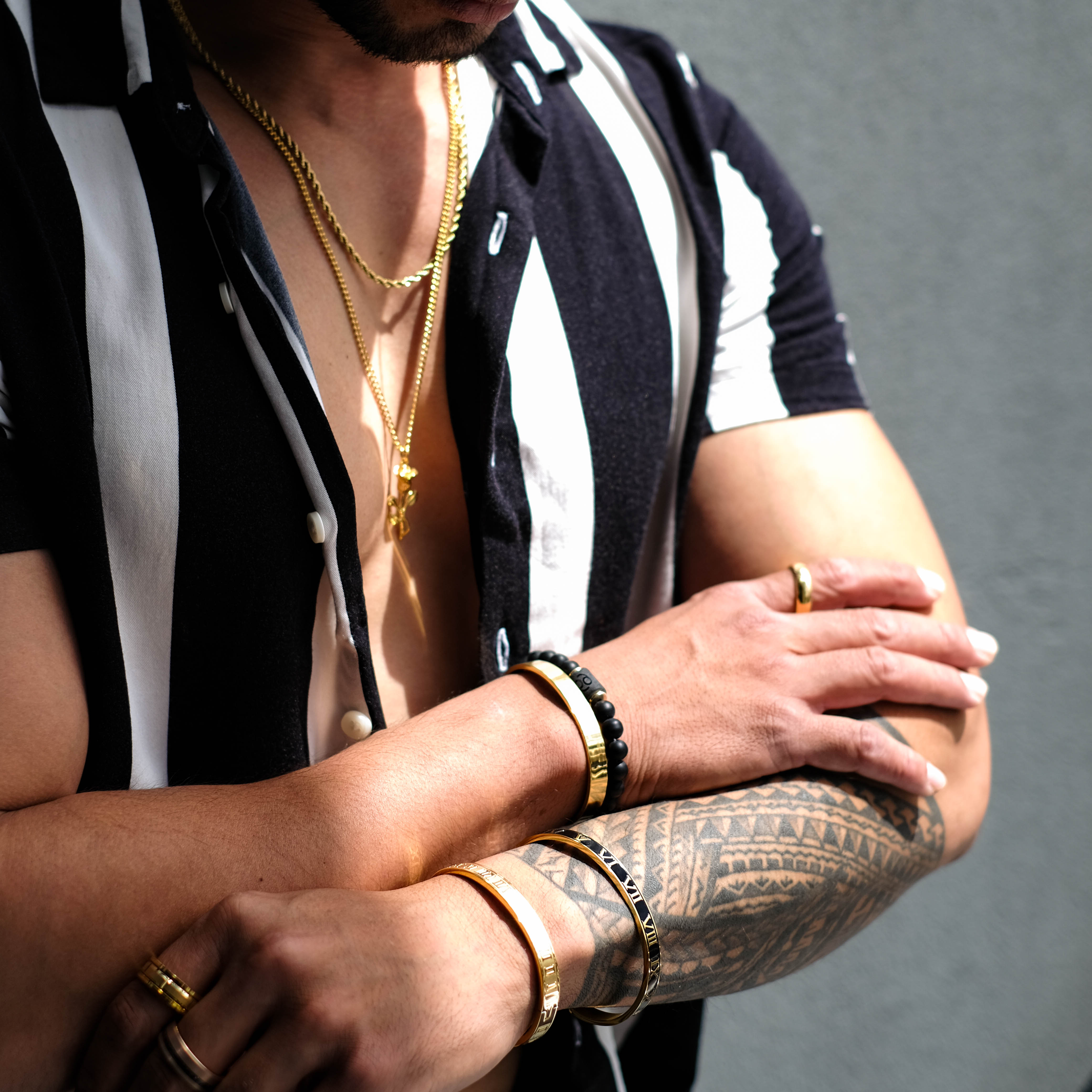 3mm Rope Necklace (Gold)