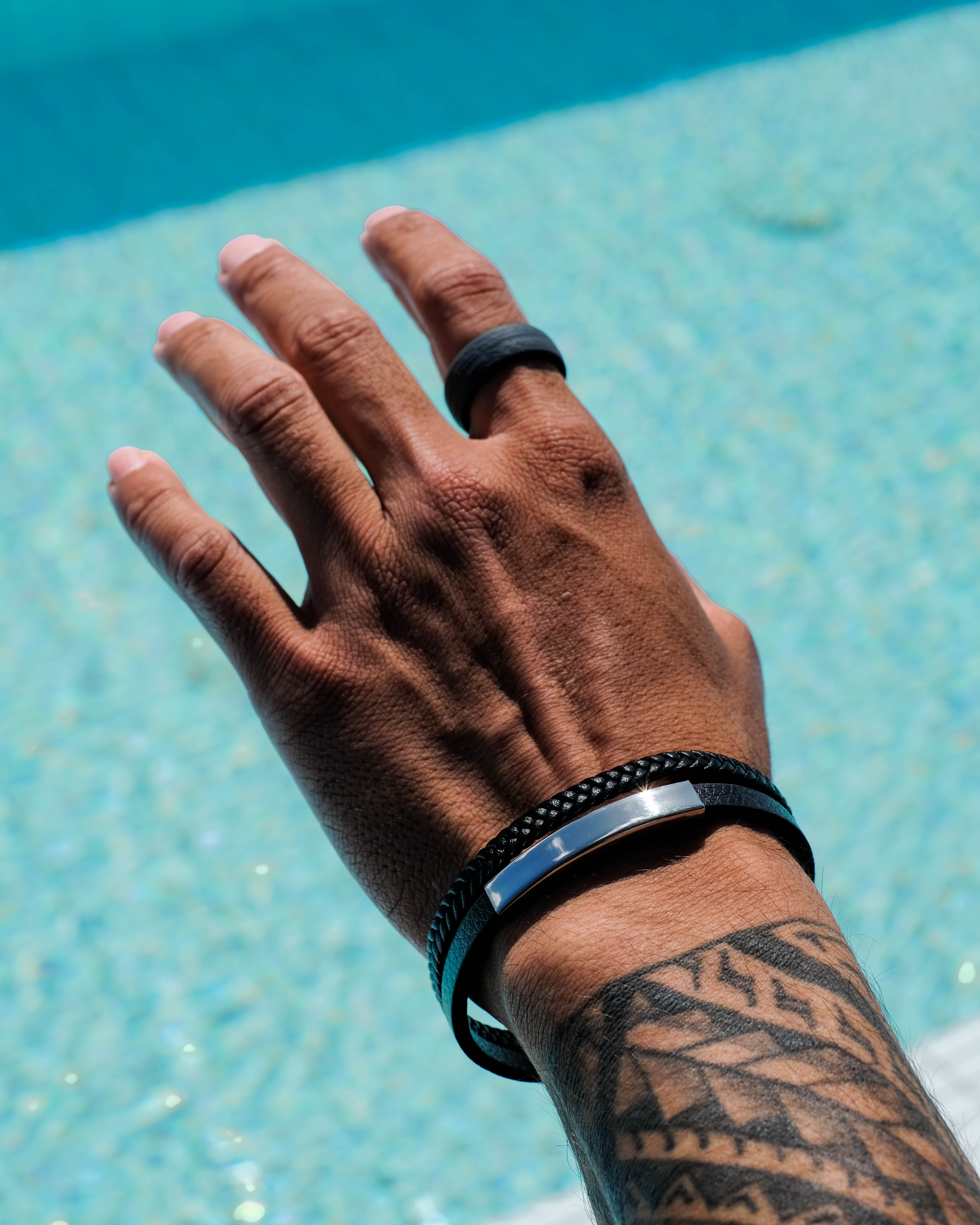 The Charcoal - Silicone Ring