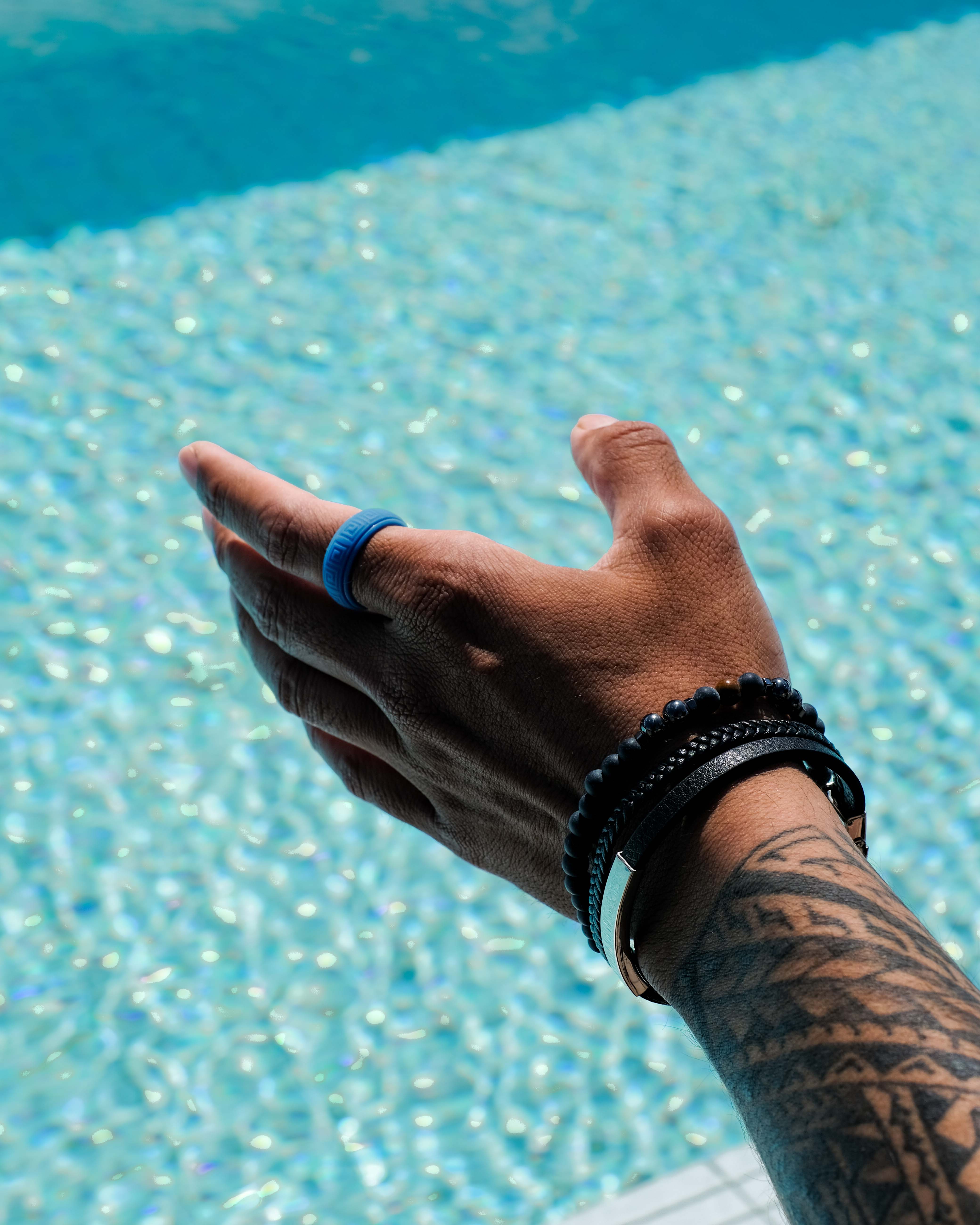 The Indigo - Silicone Ring