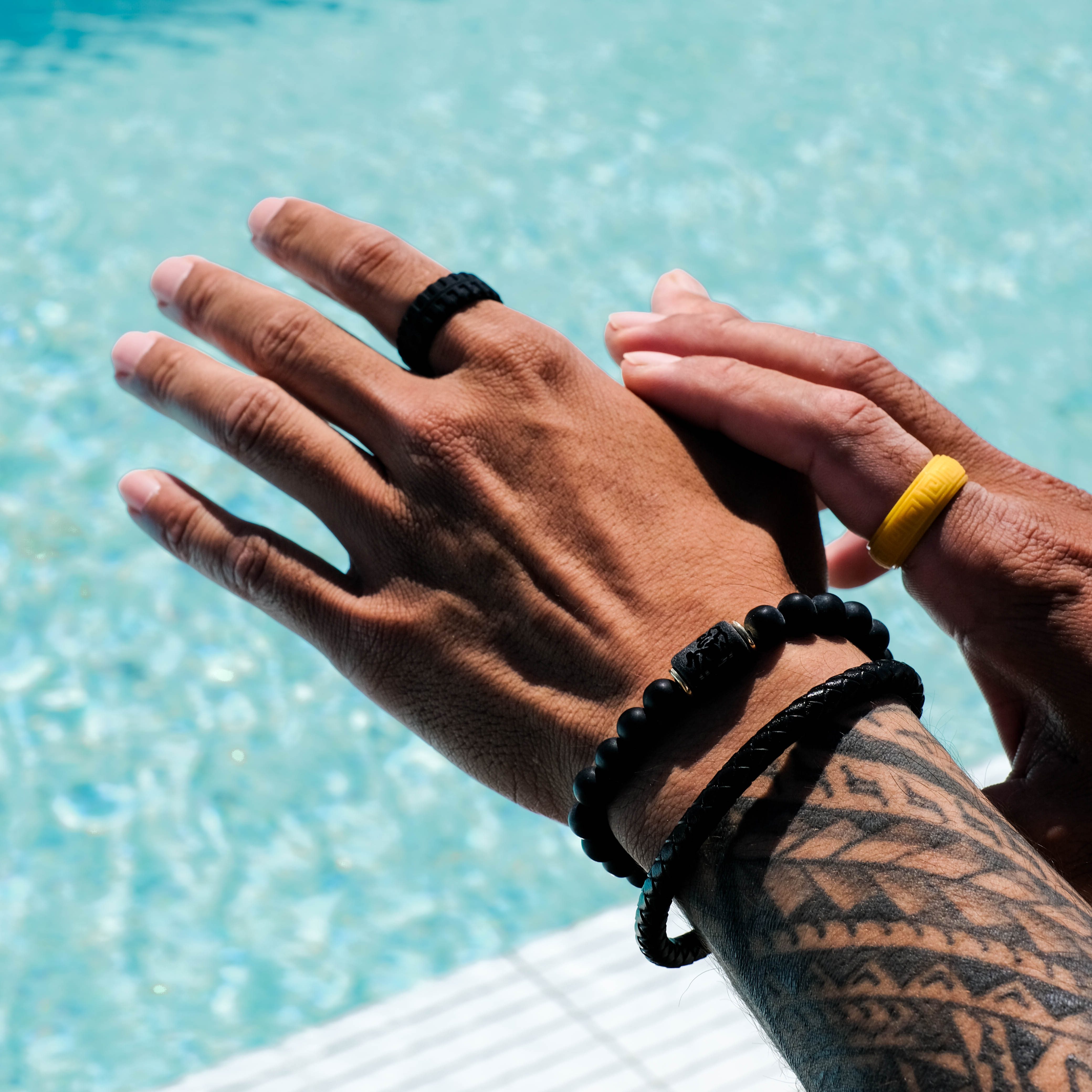 The Citrine - Silicone Ring