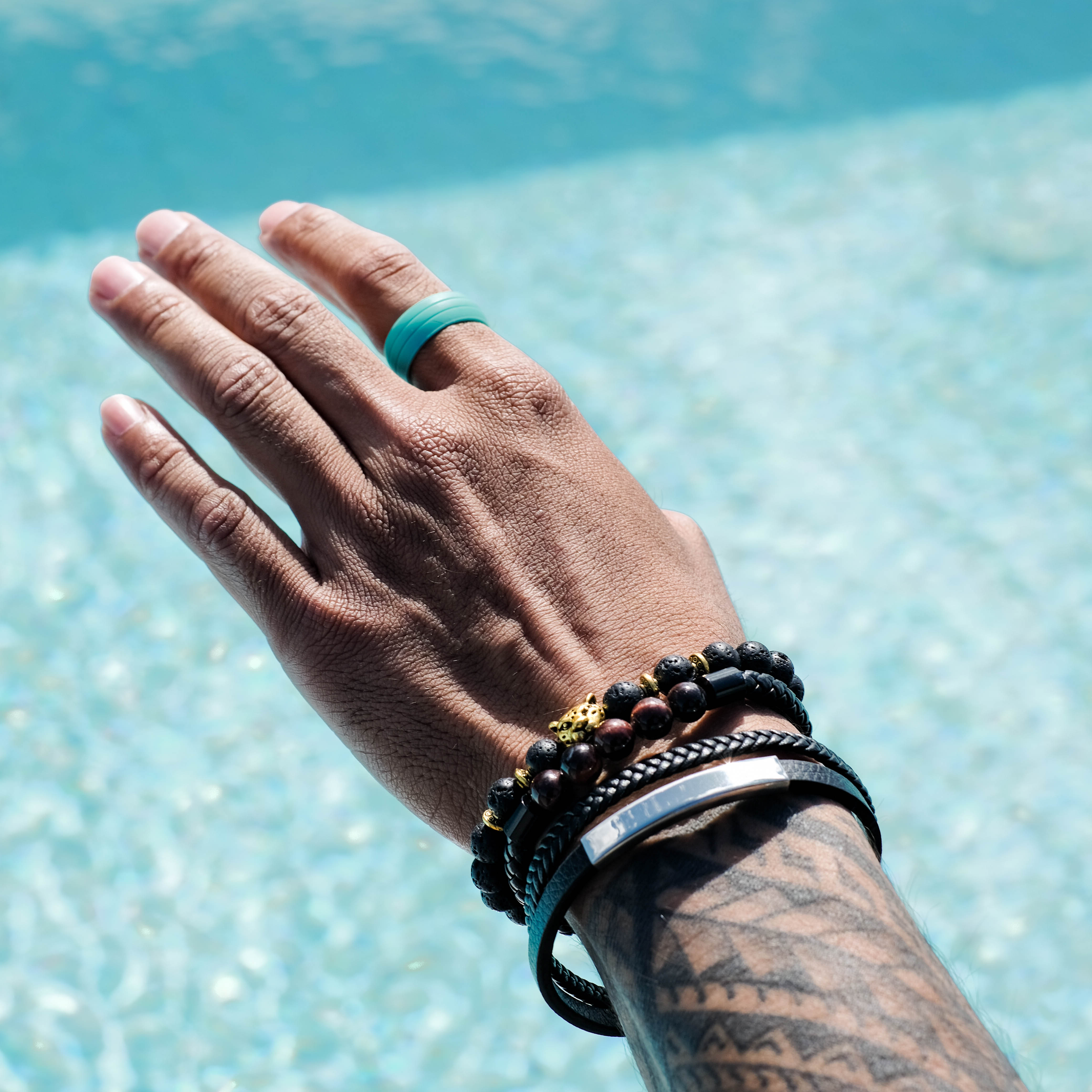 The Azure - Silicone Ring