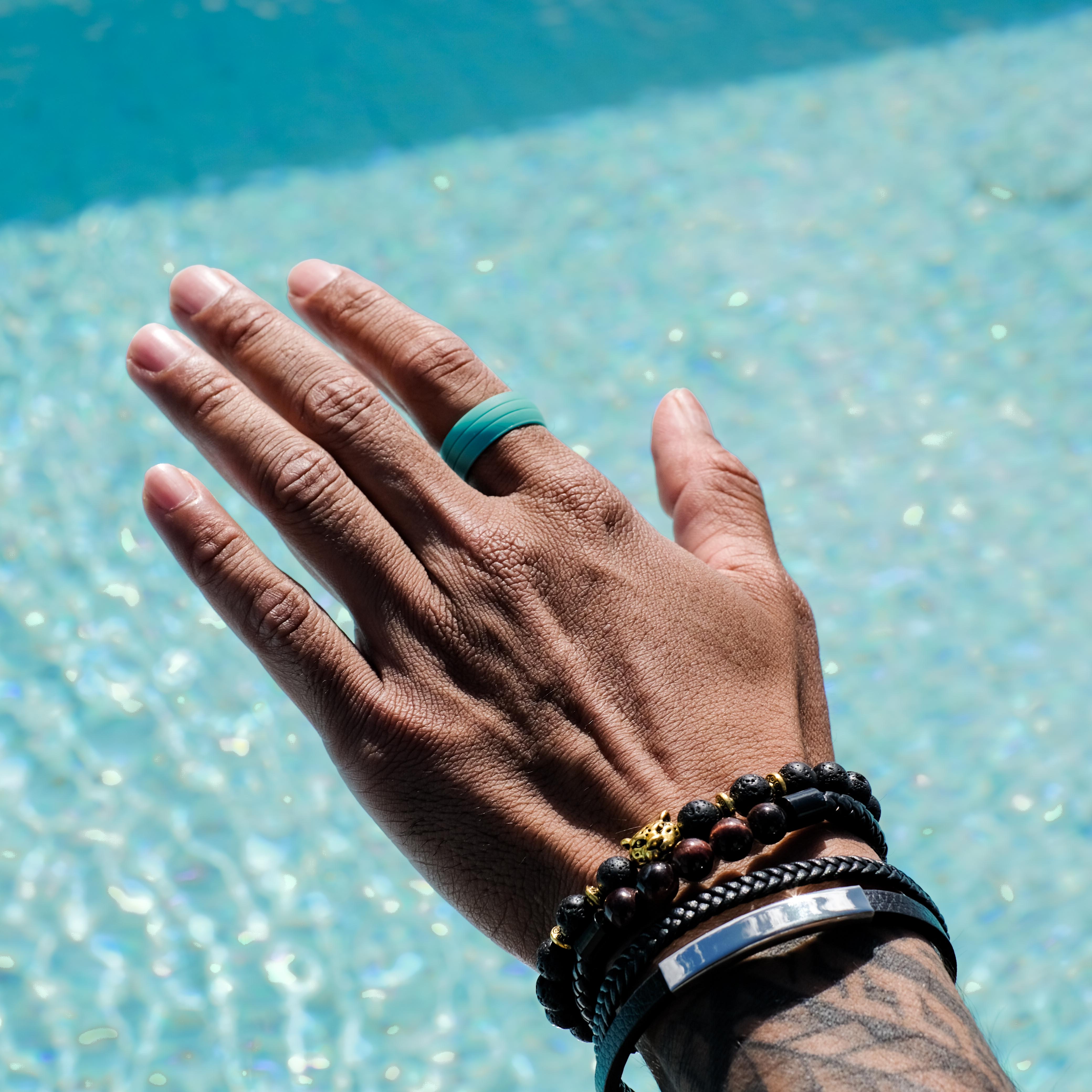 The Azure - Silicone Ring