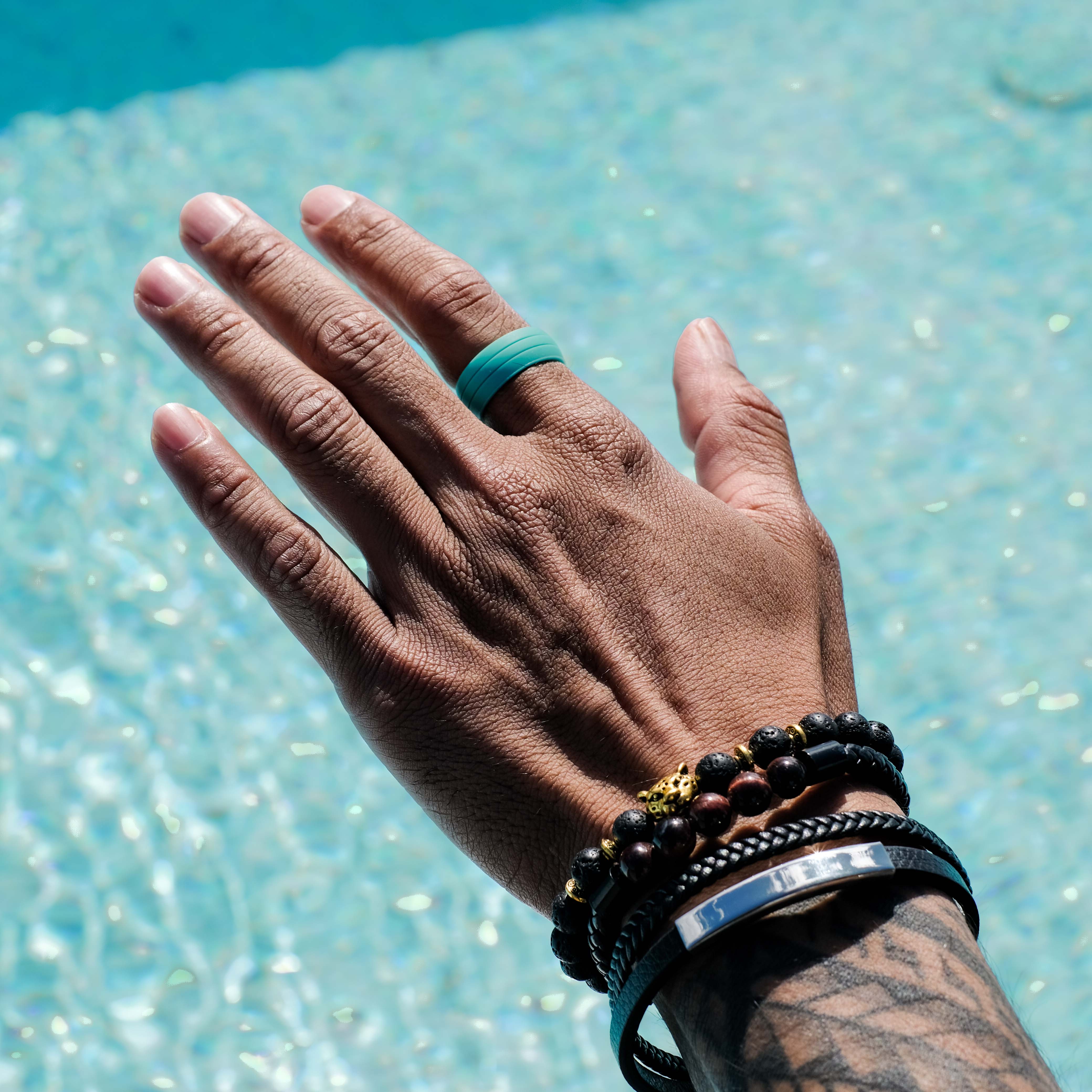 The Azure - Silicone Ring