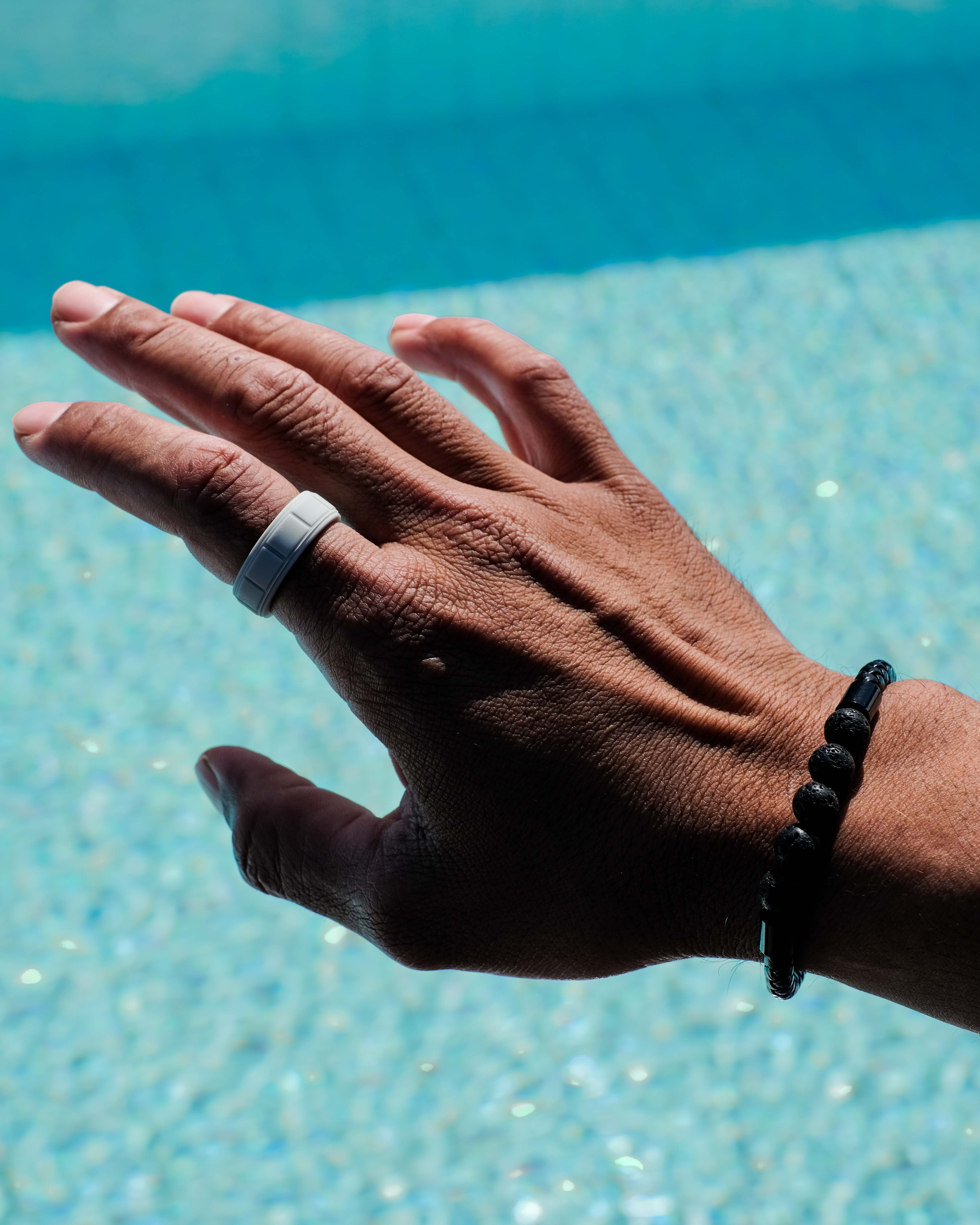 The Granite - Silicone Ring