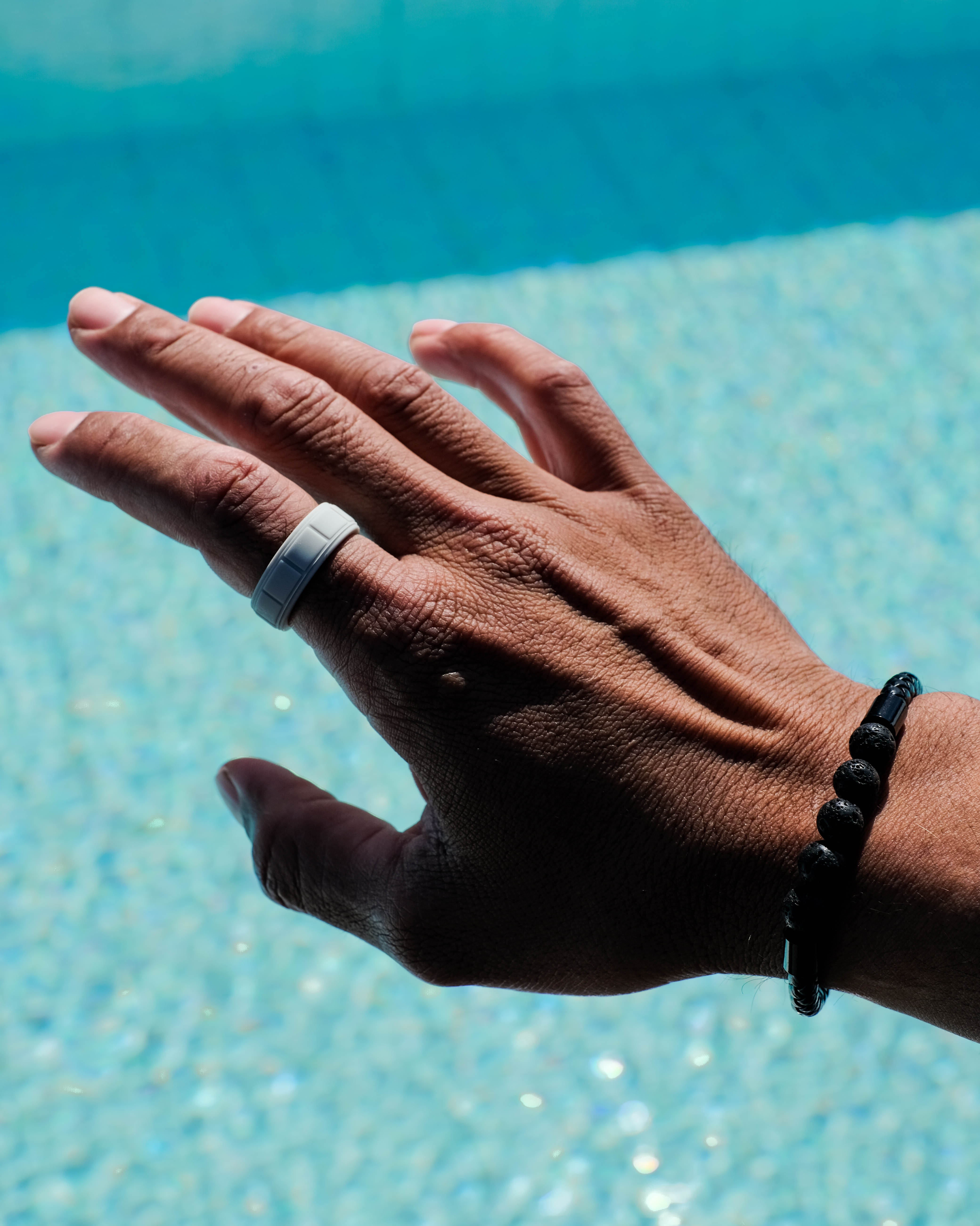 The Granite - Silicone Ring