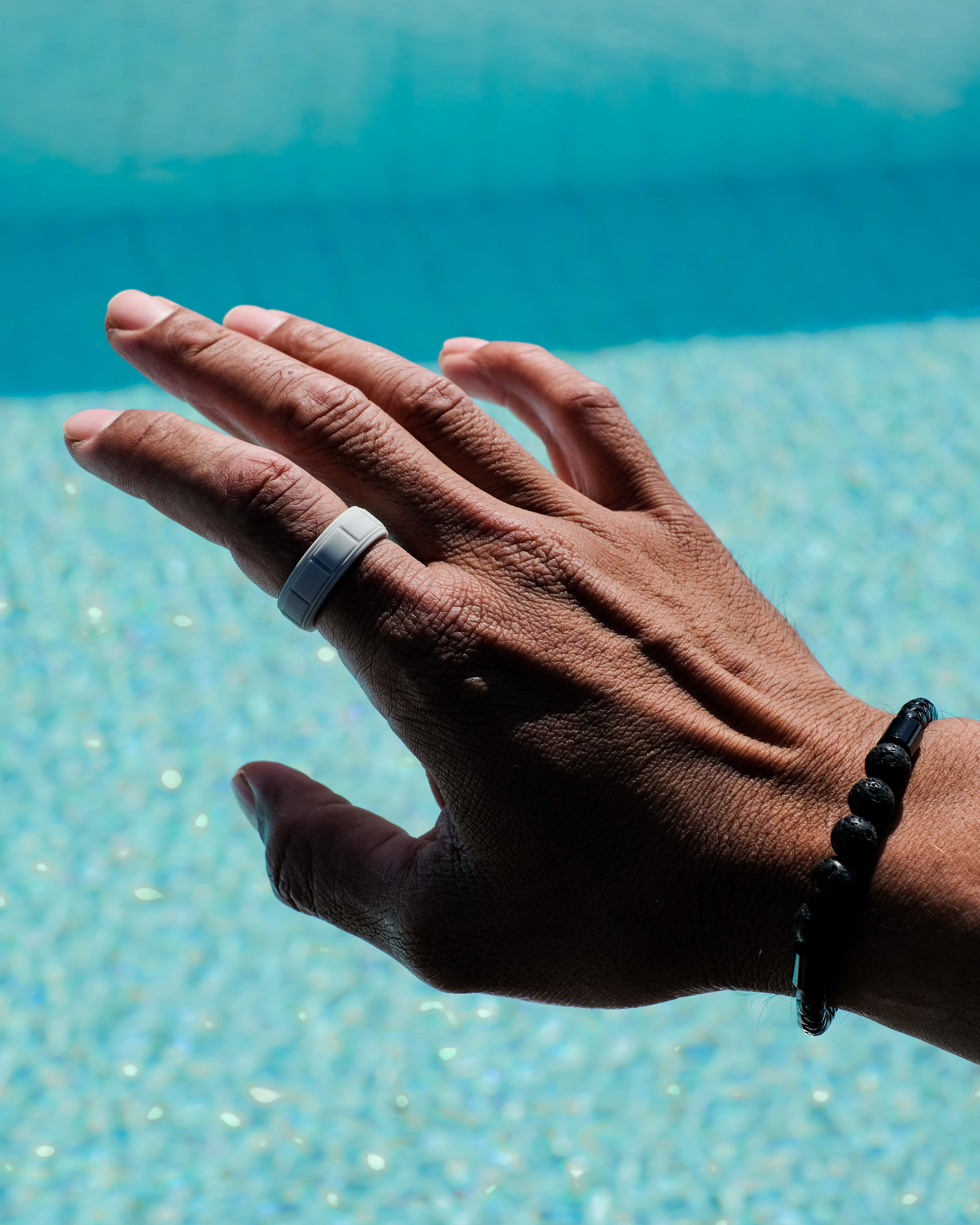 The Granite - Silicone Ring