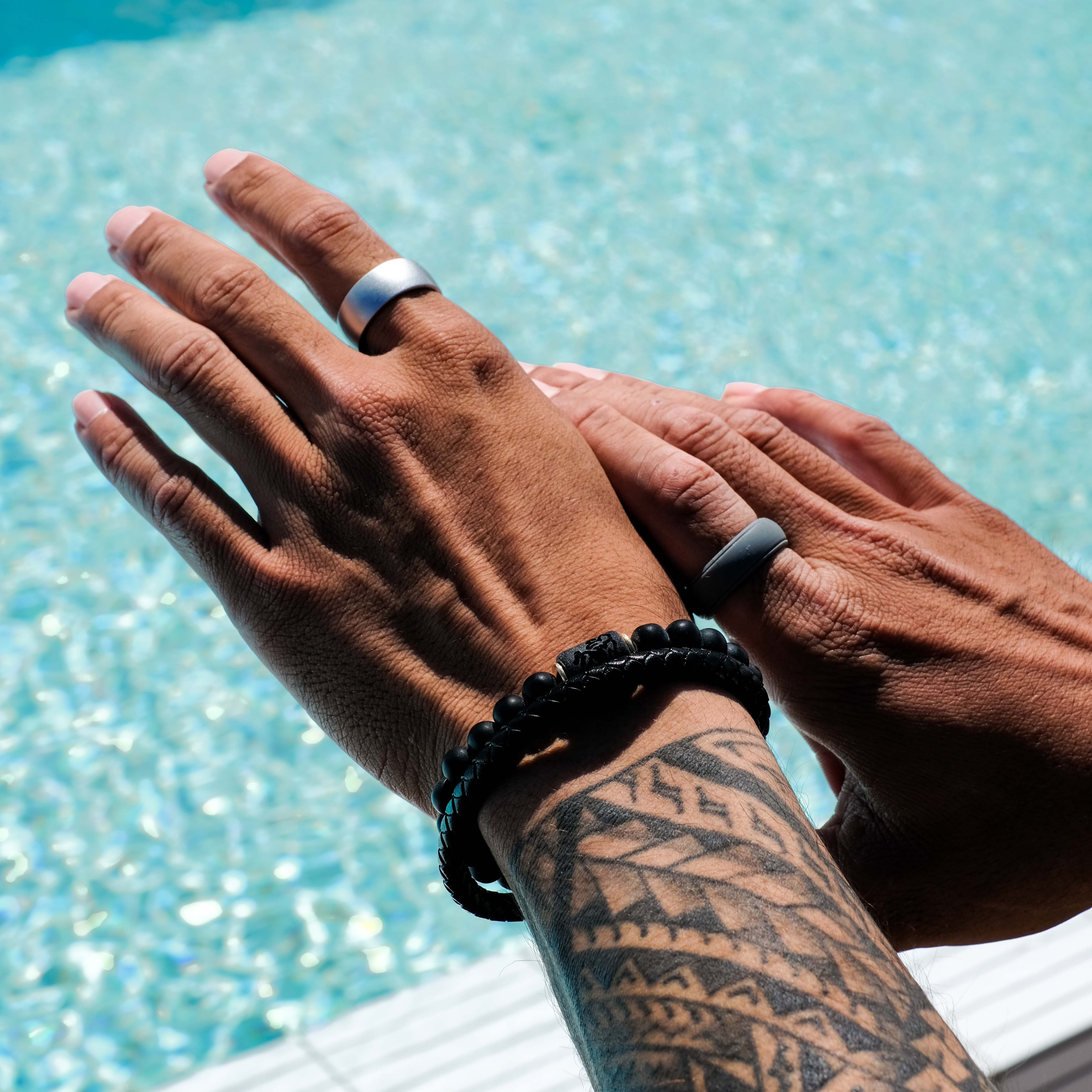 The Platinum - Silicone Ring
