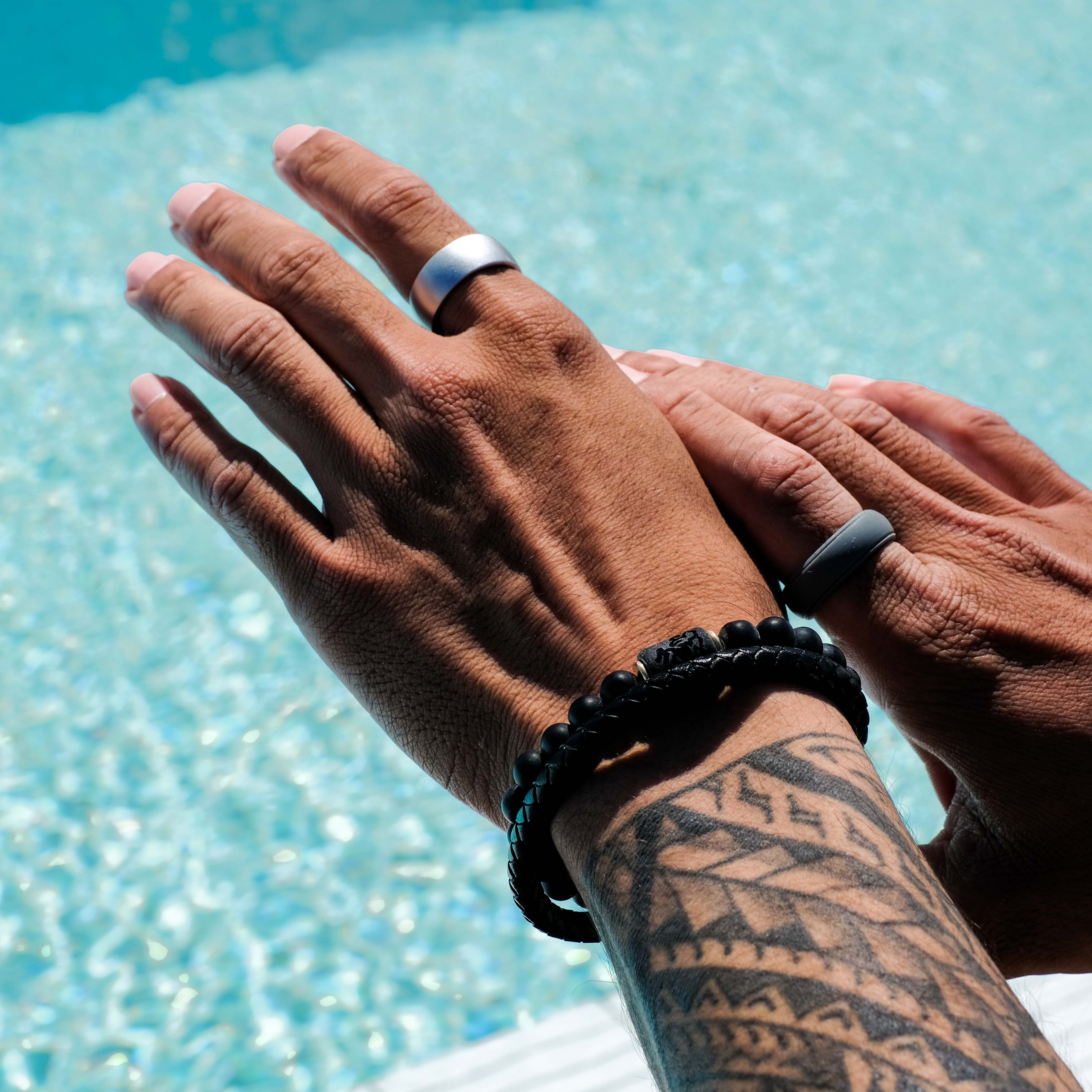 The Platinum - Silicone Ring
