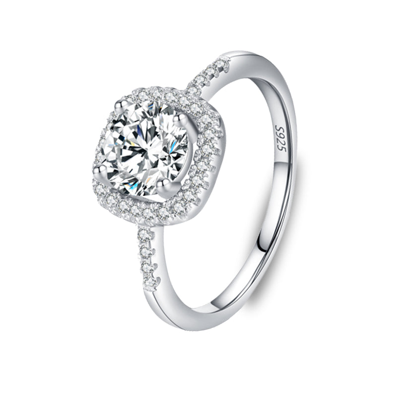 The Serenity Sapphire Engagement Wedding Ring