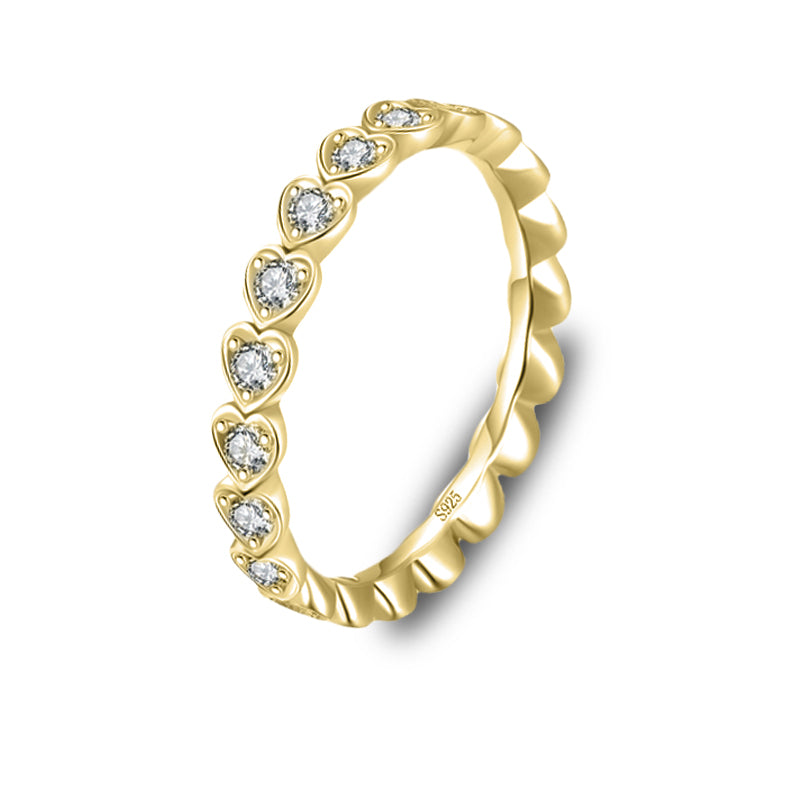 The Naomi Heart Sapphire Ring