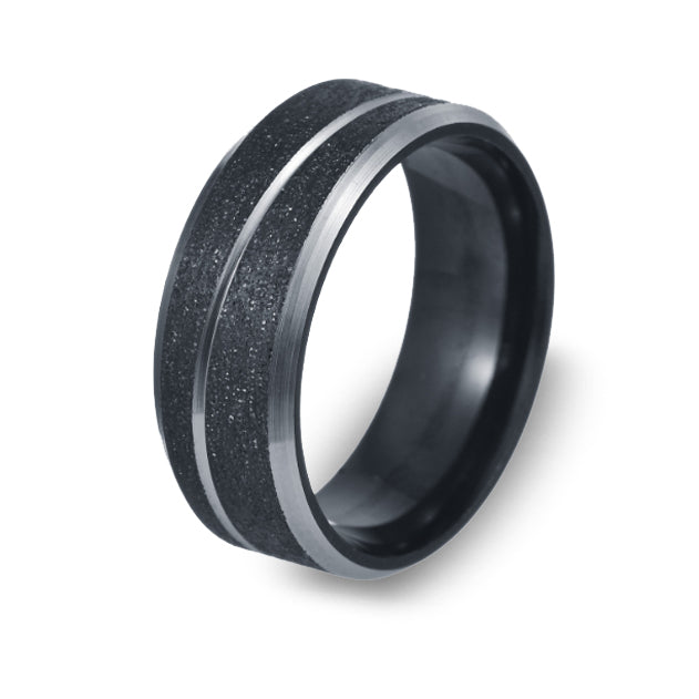 The Charmer - Titanium Ring
