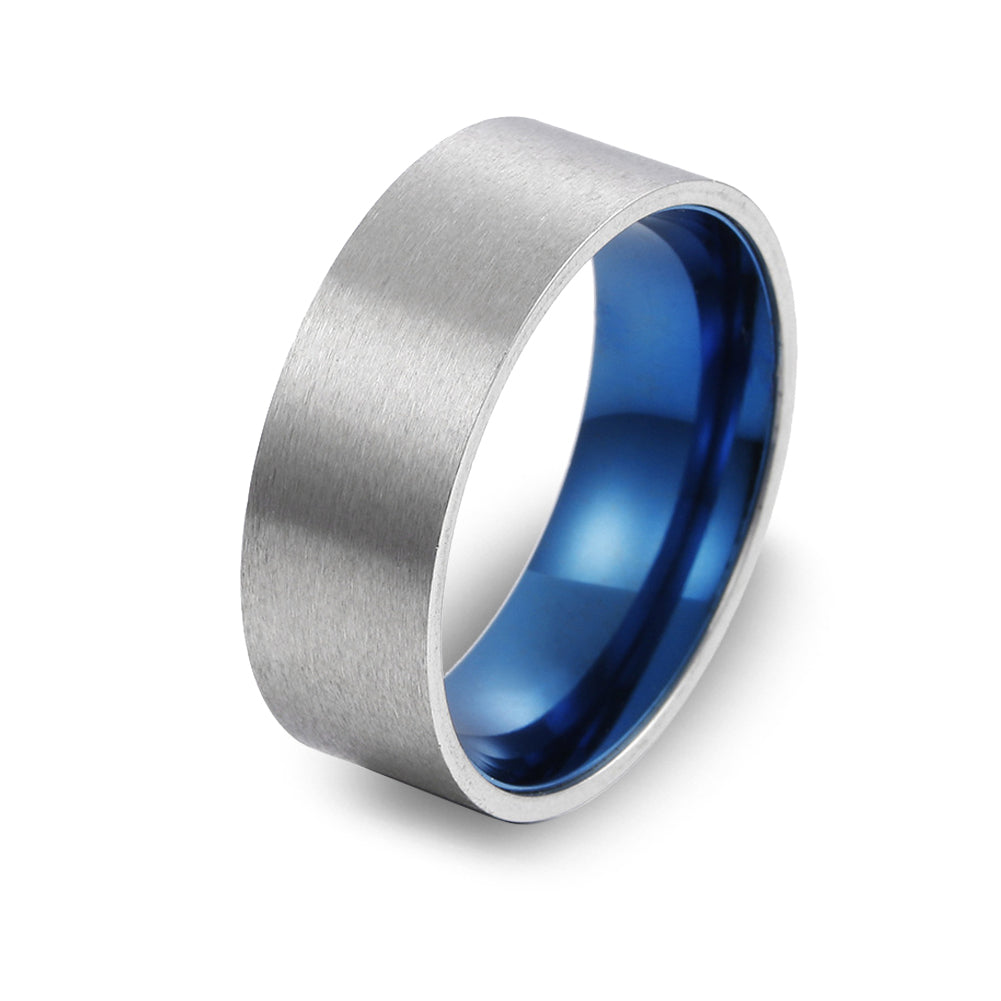 The Astronaut - Brushed Titanium Ring