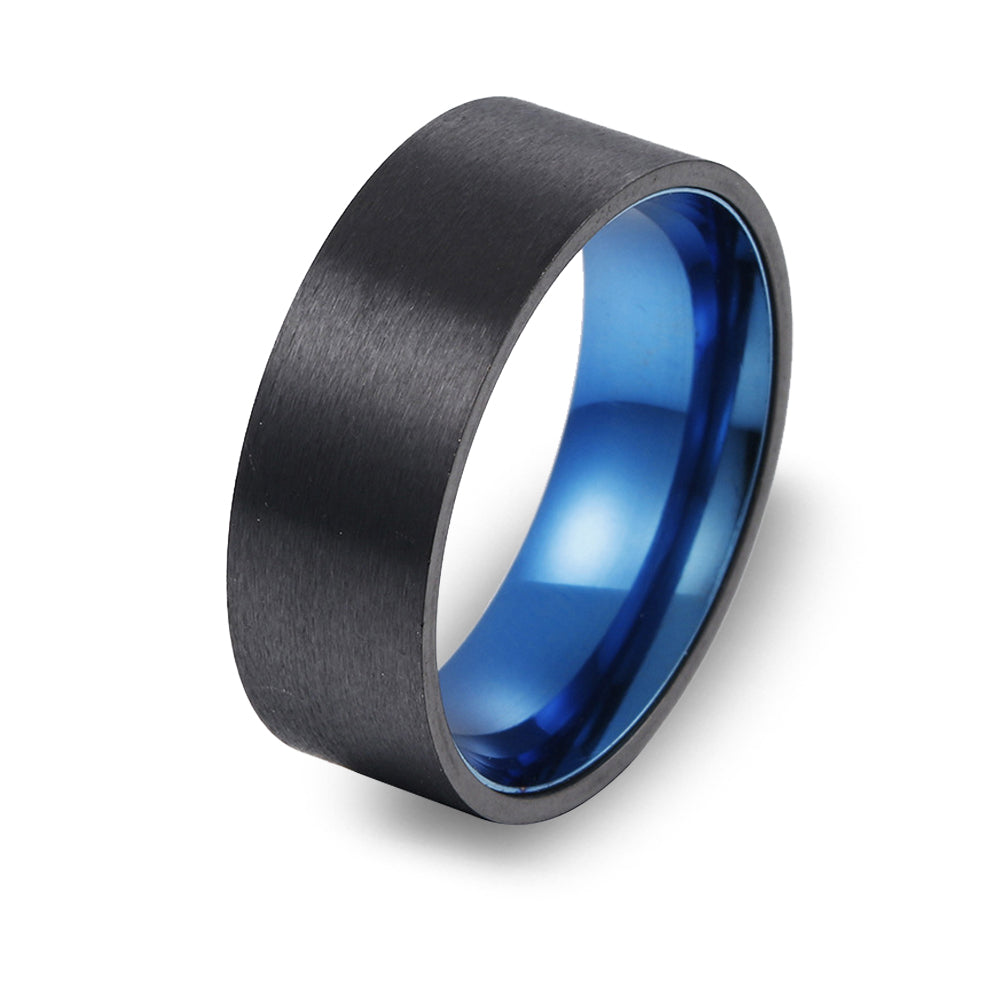 The Physicist - Brushed Titanium Ring