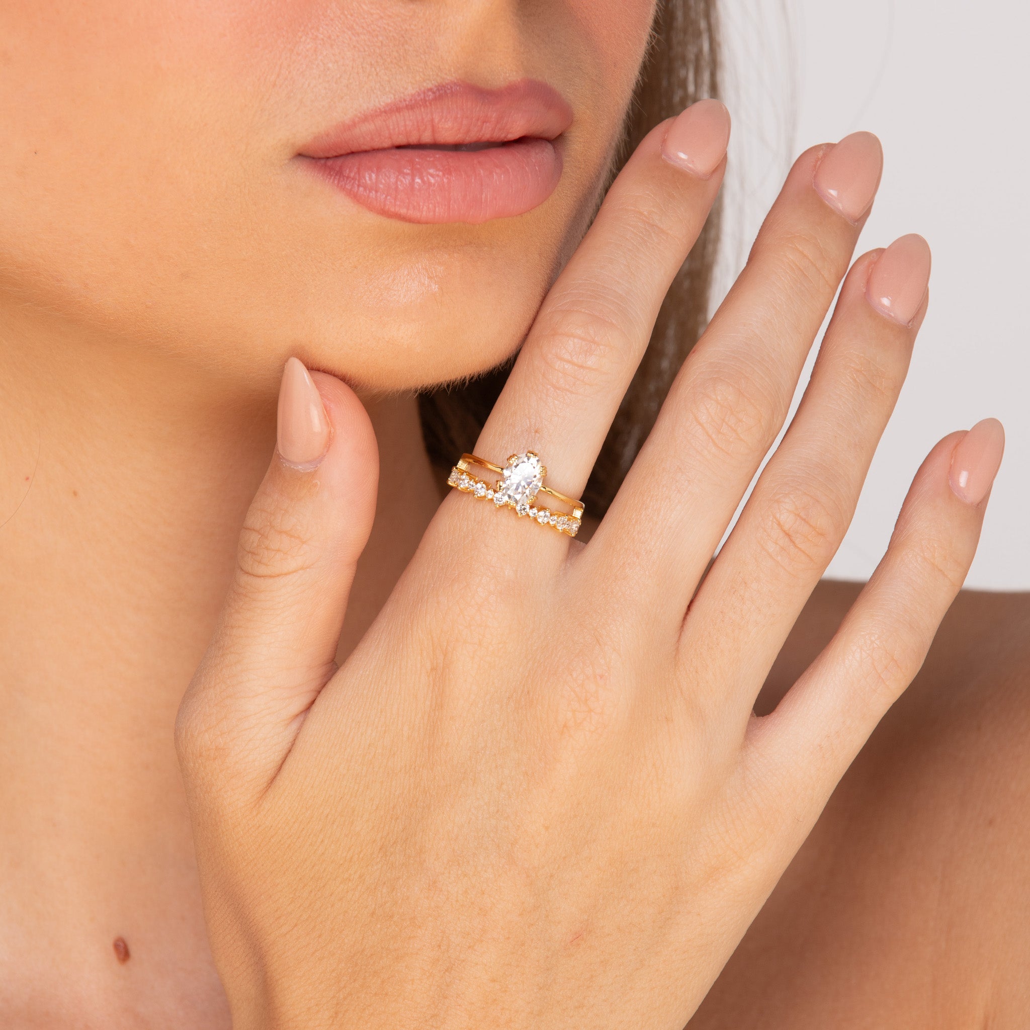 The Madison - 1.5 crt Moissanite Diamond Ring