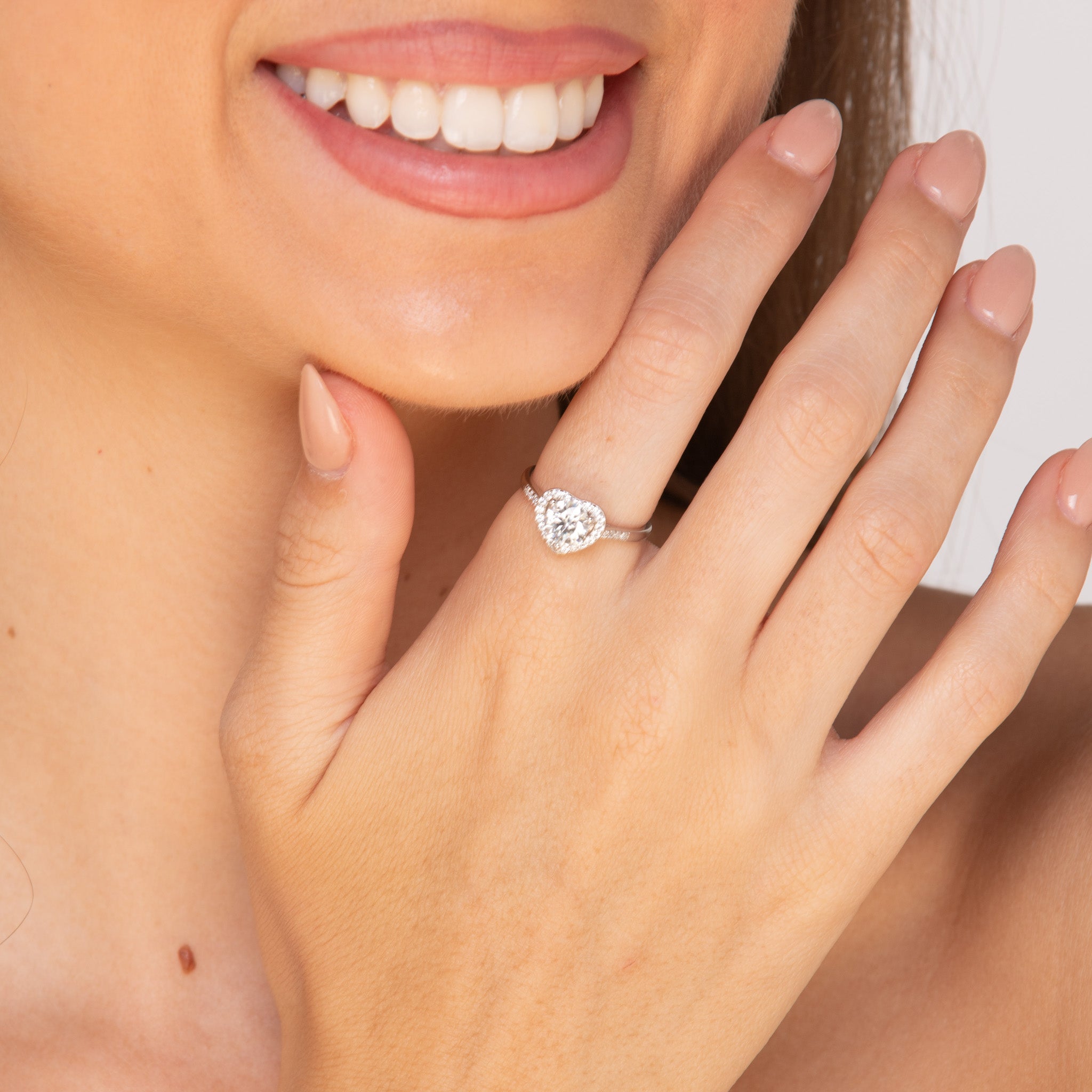 The Anastasia - 1.0 crt Moissanite Diamond Ring
