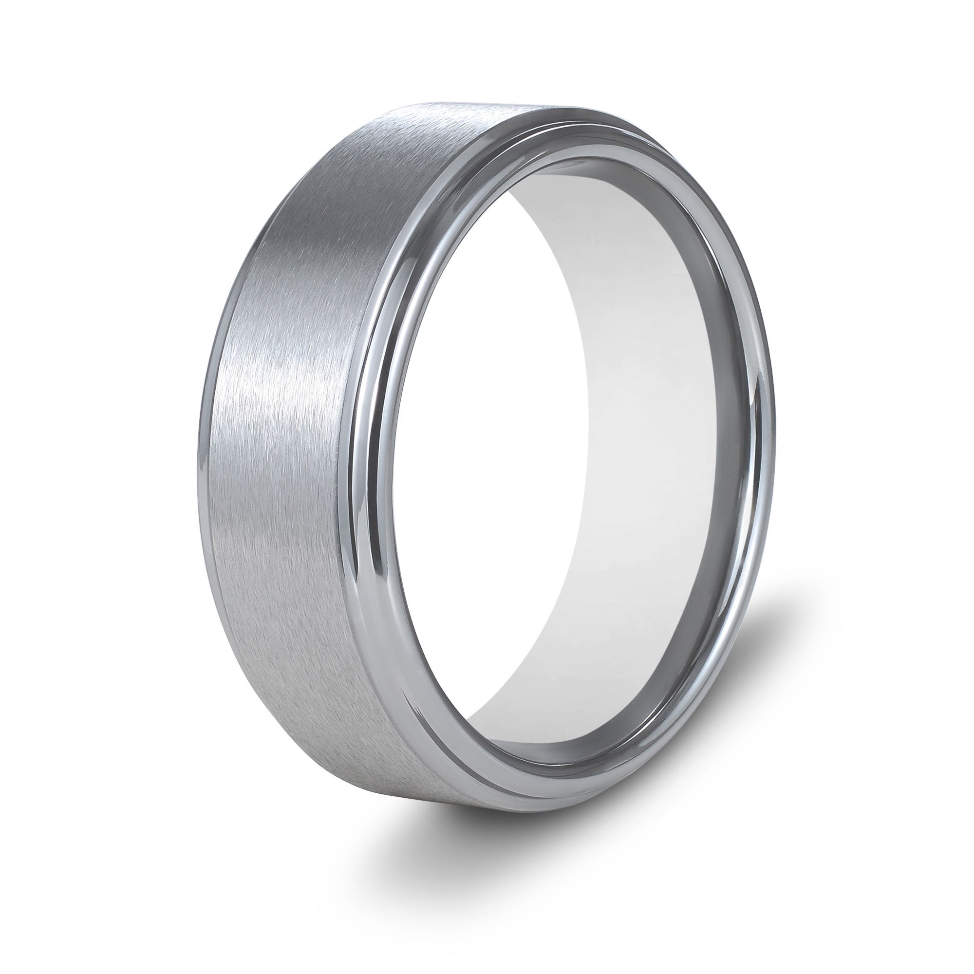 The Timeless - Silver Brushed Tungsten Ring