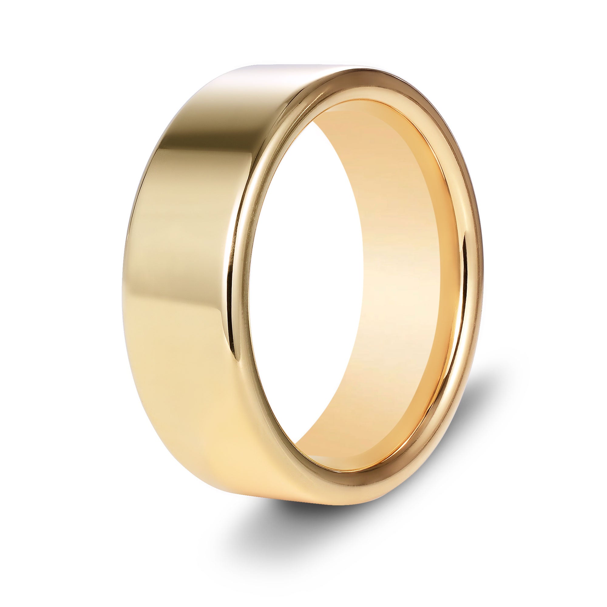 The Goldsmith - Gold Tungsten Gloss Finish Ring