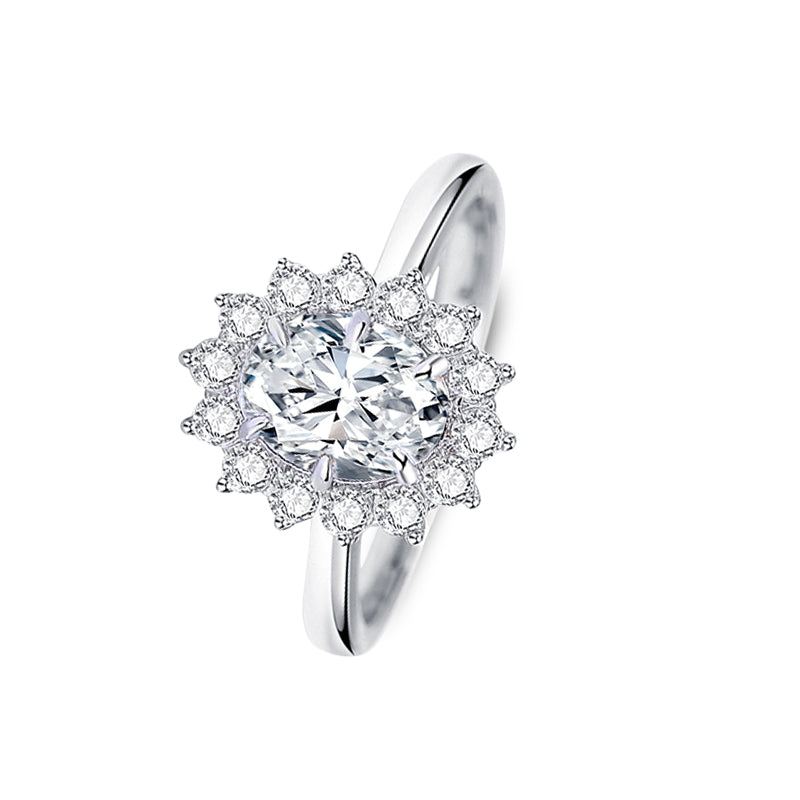 The Hannah - 1.5 crt Moissanite Diamond Ring
