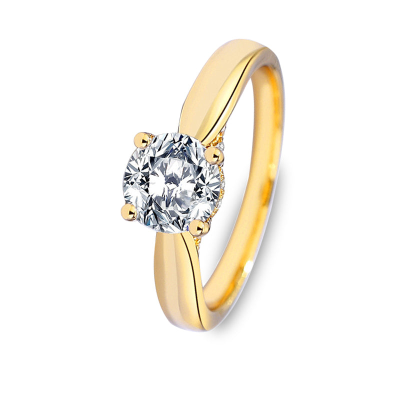 The Skylar - 1.0 crt Moissanite Diamond Ring