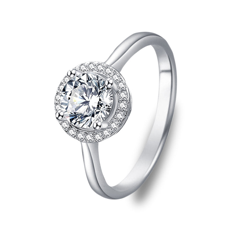The Coraline - 1.0 crt Moissanite Diamond Ring