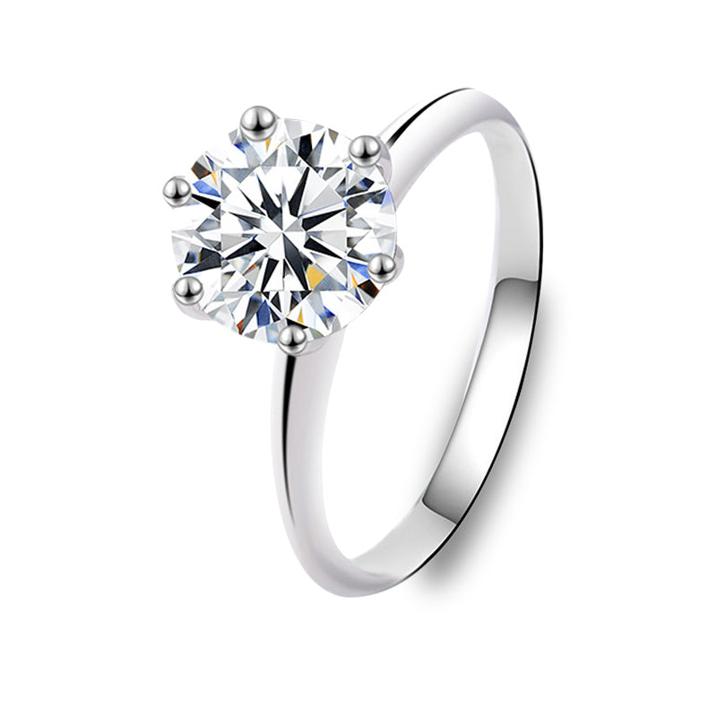 The Penelope - 1.0 crt Moissanite Diamond Ring
