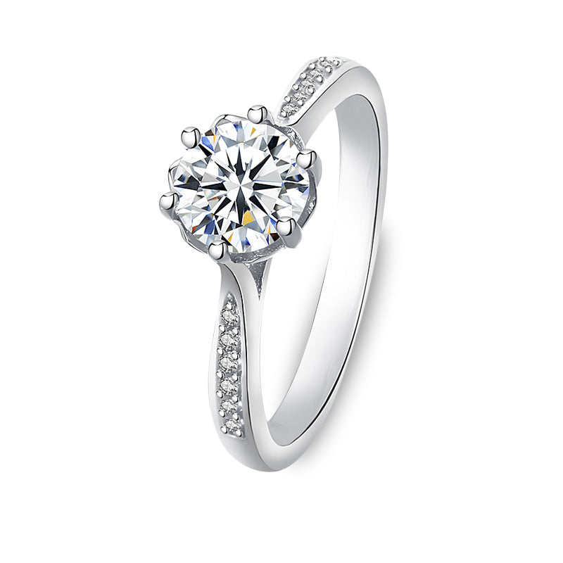 The Katelyn - 1.0 crt Moissanite Diamond Ring