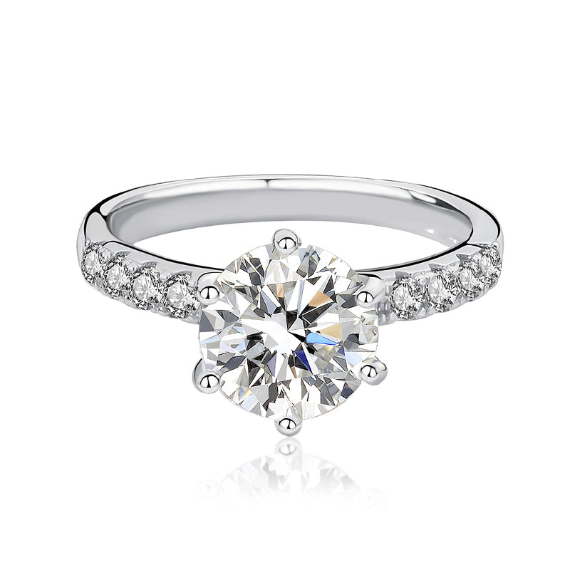 The Elysia - 2.0 crt Moissanite Diamond Ring