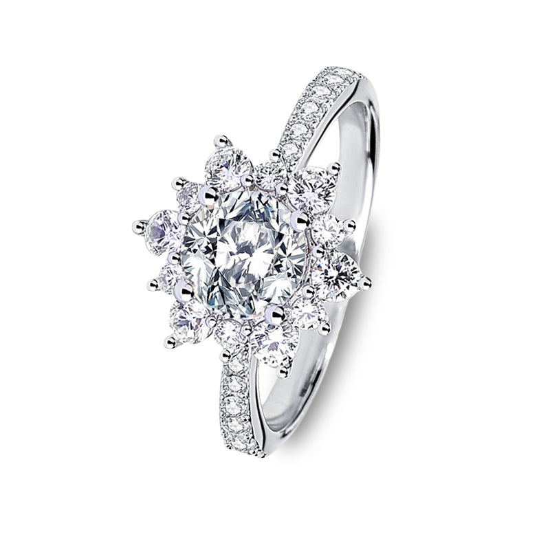 The Aubrey - 1.0 crt Moissanite Diamond Ring