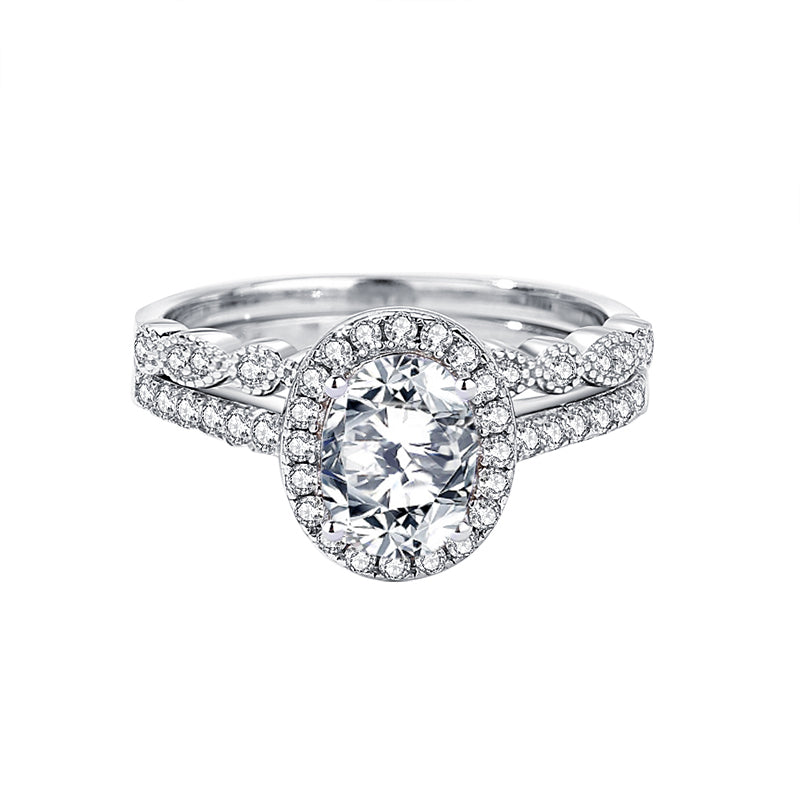 The Brooklyn - 1.0 crt Moissanite Diamond Ring
