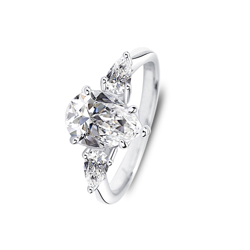 The Abigail - 1.0 crt Moissanite Diamond Ring