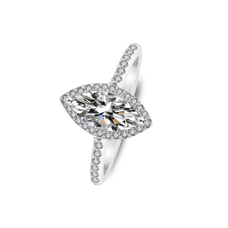 The Vivienne  - 1.0 crt Moissanite Diamond Ring