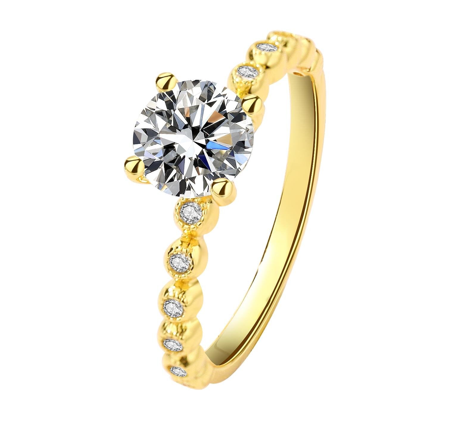 The Tonia - 1.0 crt Moissanite Diamond Ring