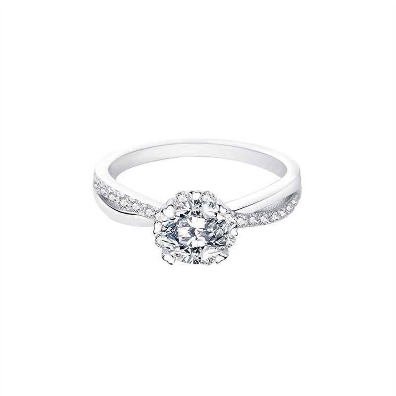 The Grace - 1.0 crt Moissanite Diamond Ring
