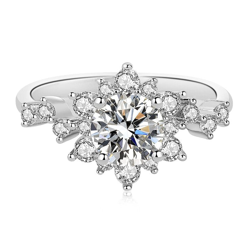 The Bella - 1.0 crt Moissanite Diamond Ring