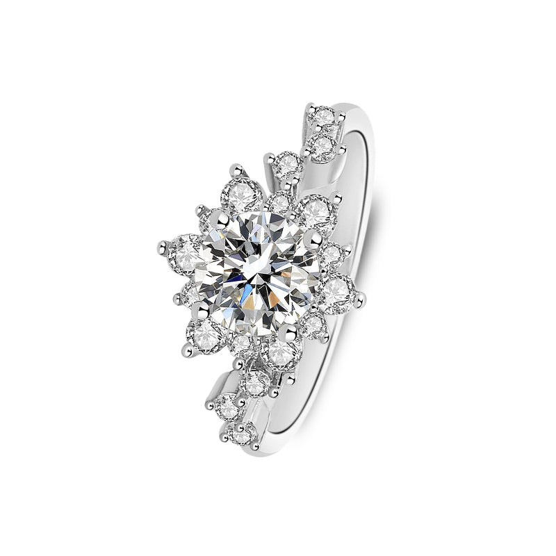 The Bella - 1.0 crt Moissanite Diamond Ring