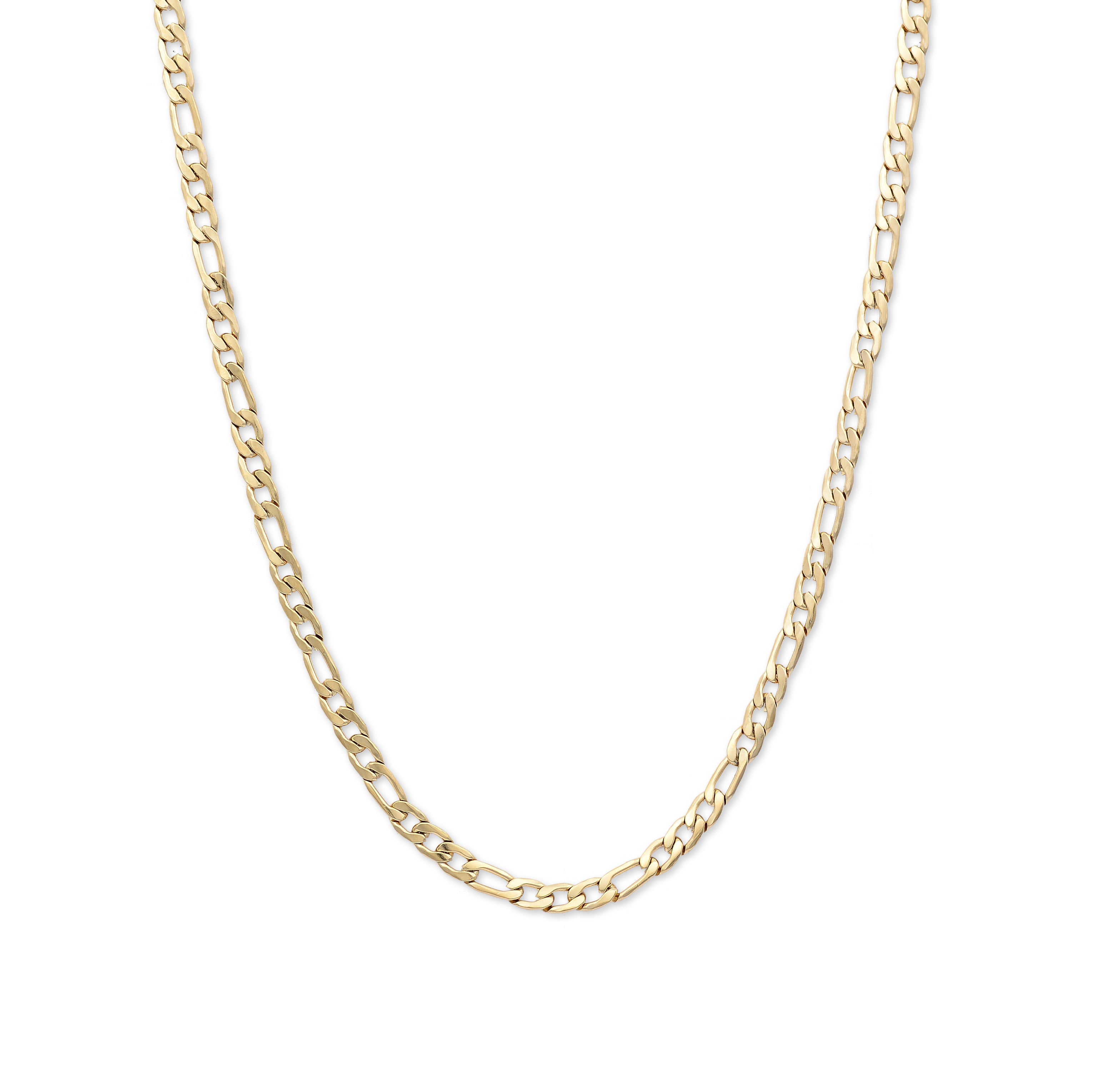 5mm Figaro Necklace (Gold)