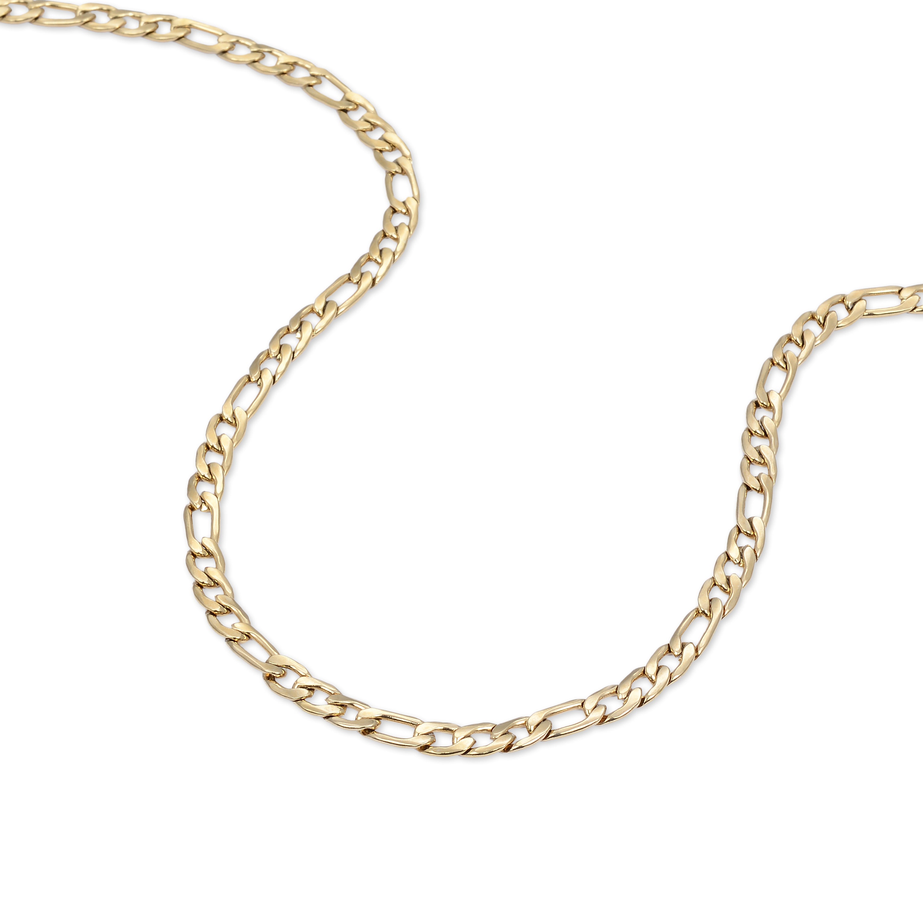 5mm Figaro Necklace (Gold)