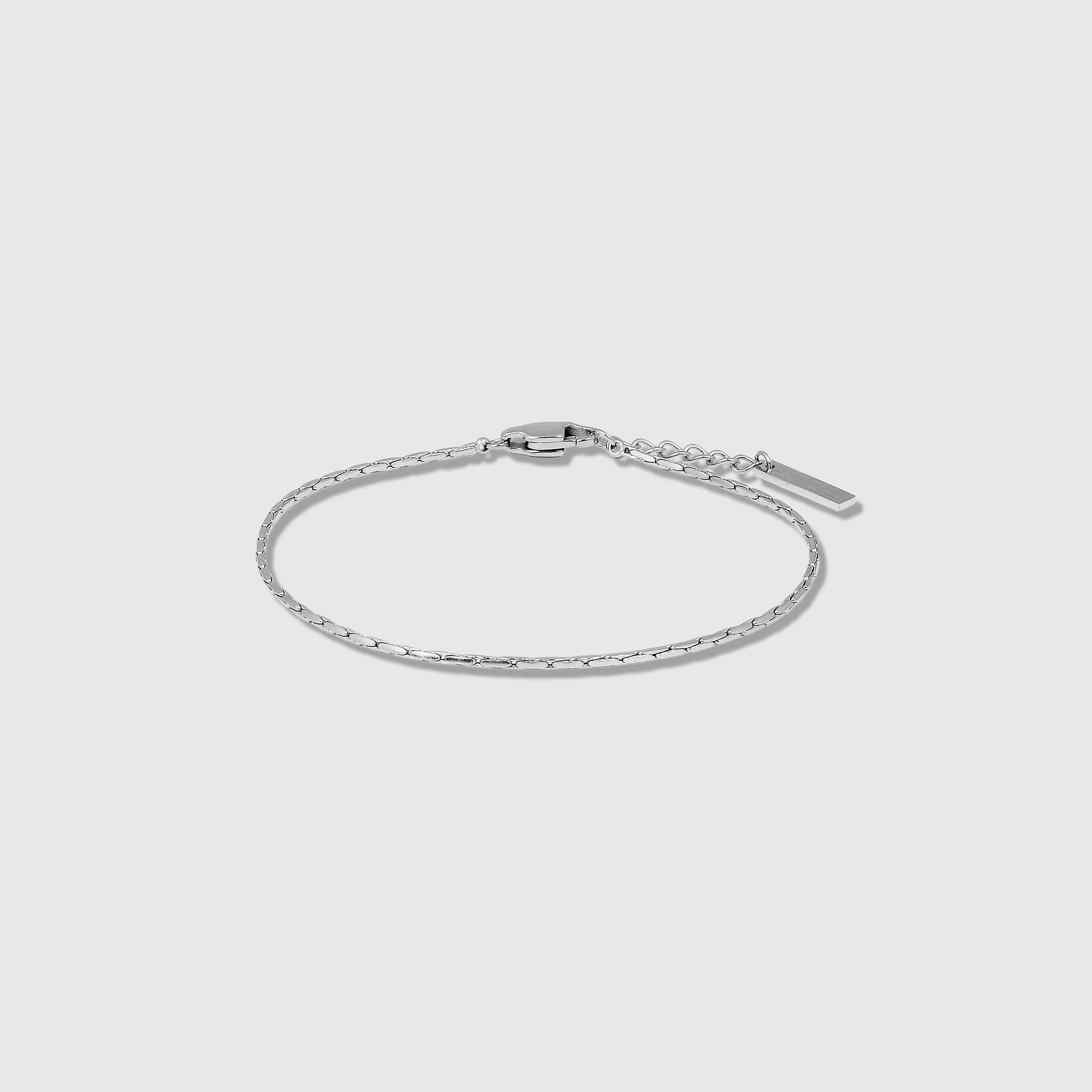 Classic Trace Chain Bracelet (Silver)