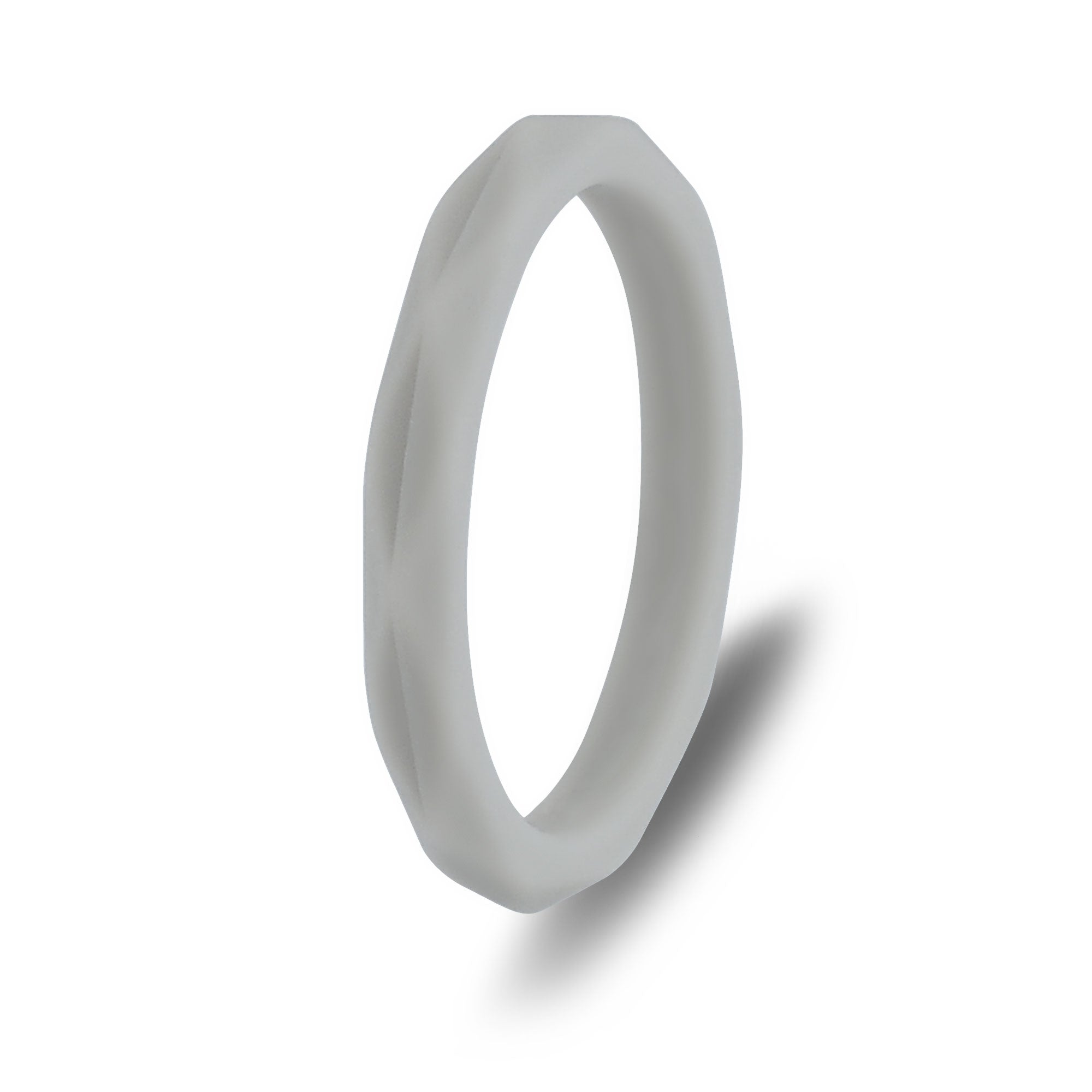 The Silver Mist - Silicone Ring