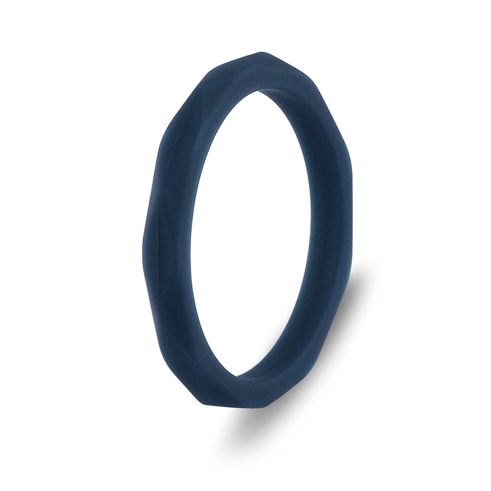 The Navy Lace - Silicone Ring