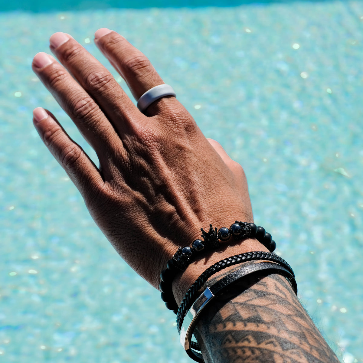 The Slate - Silicone Ring