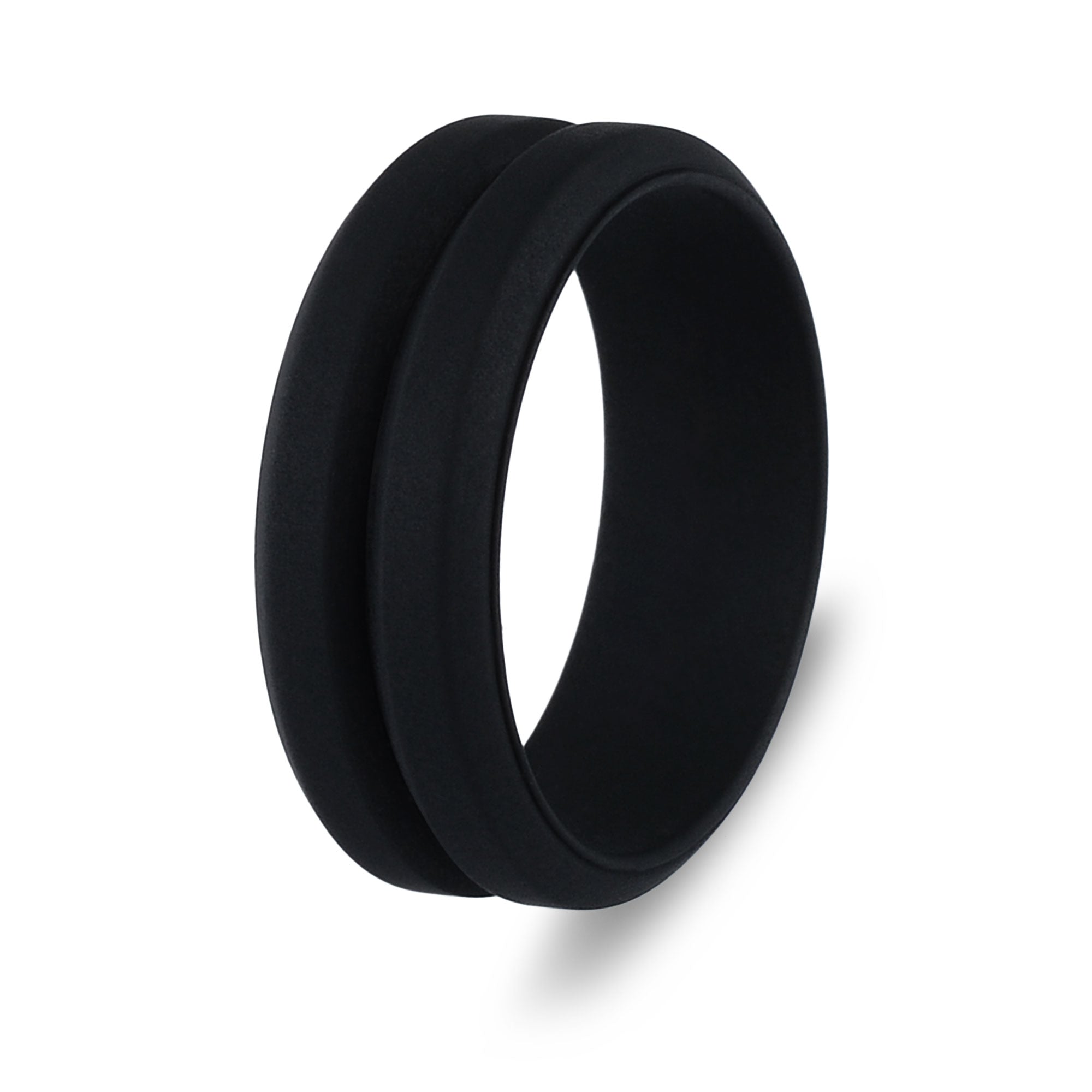 The Royal Black - Silicone Ring
