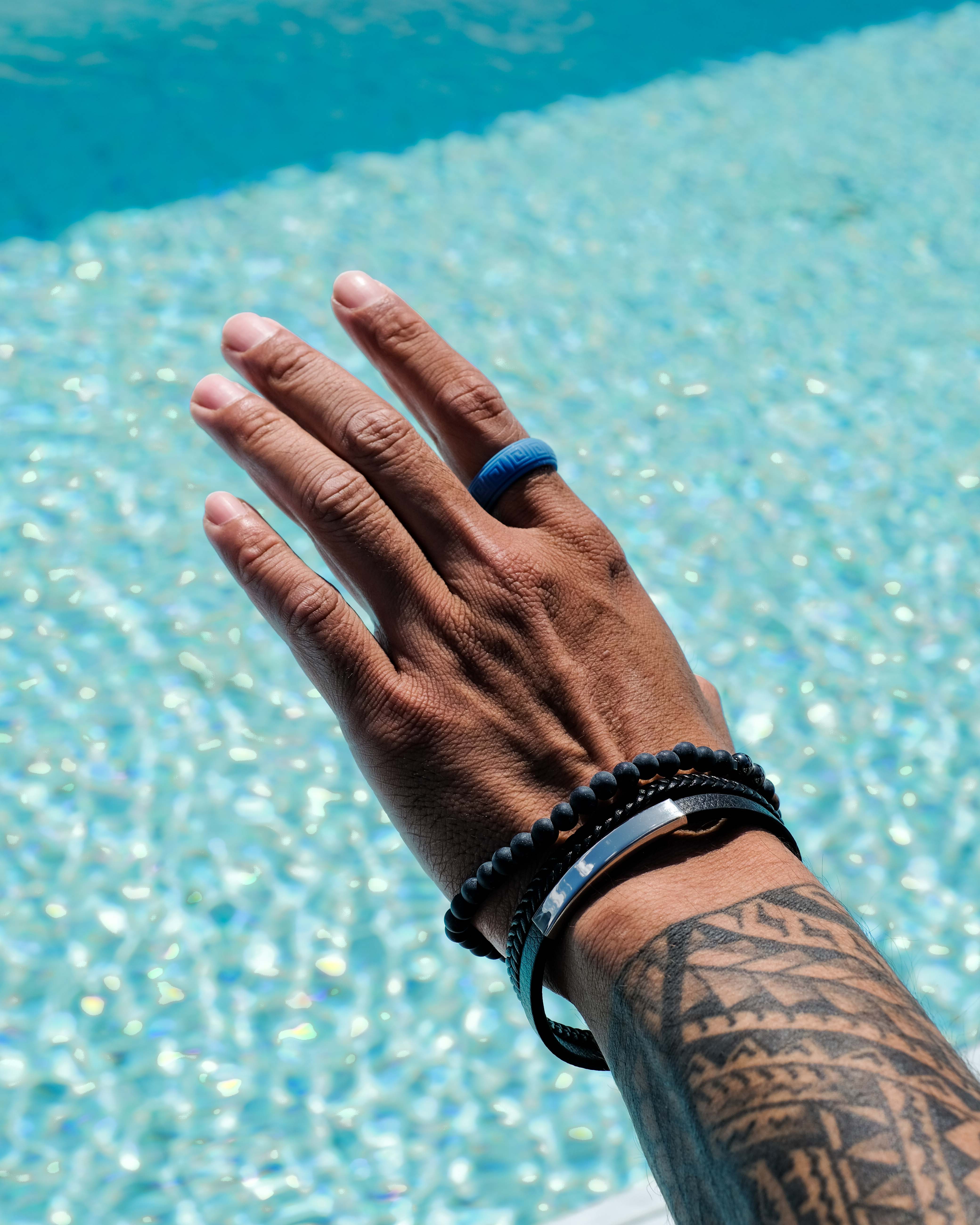 The Indigo - Silicone Ring