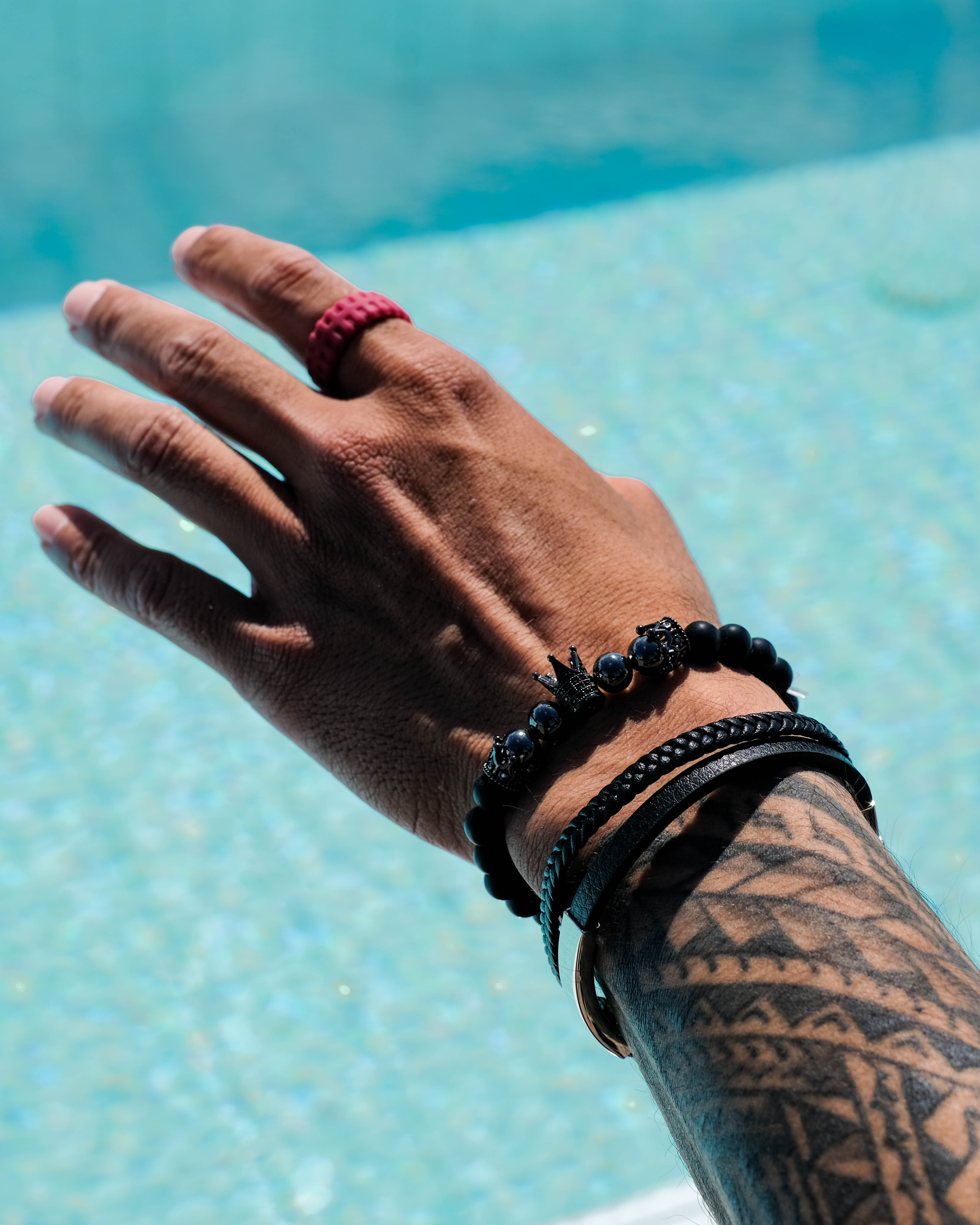 The Garnet - Silicone Ring