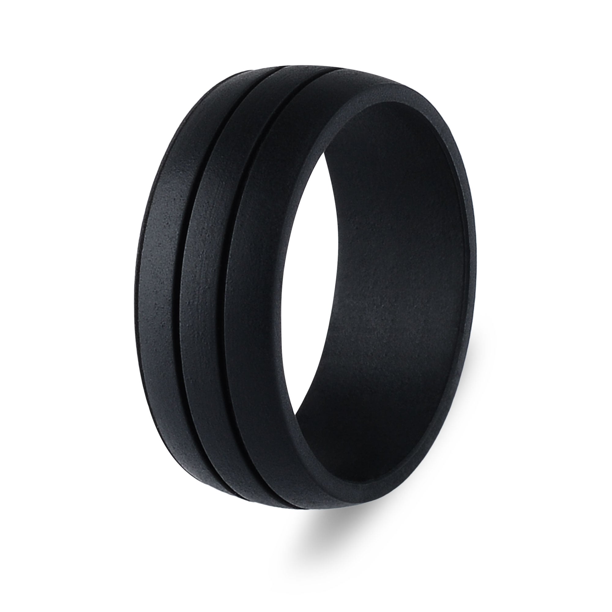 The Jet Black - Silicone Ring