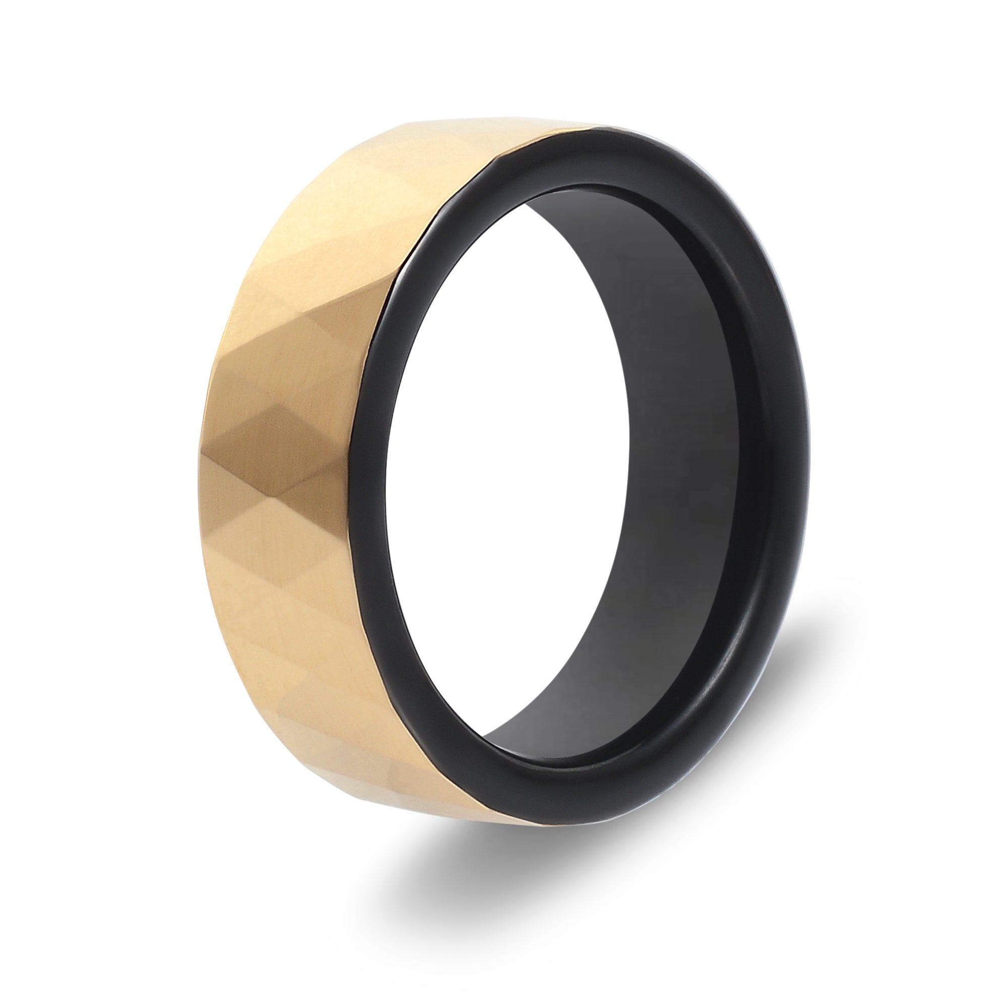 The Chronos - Black Tungsten Ring