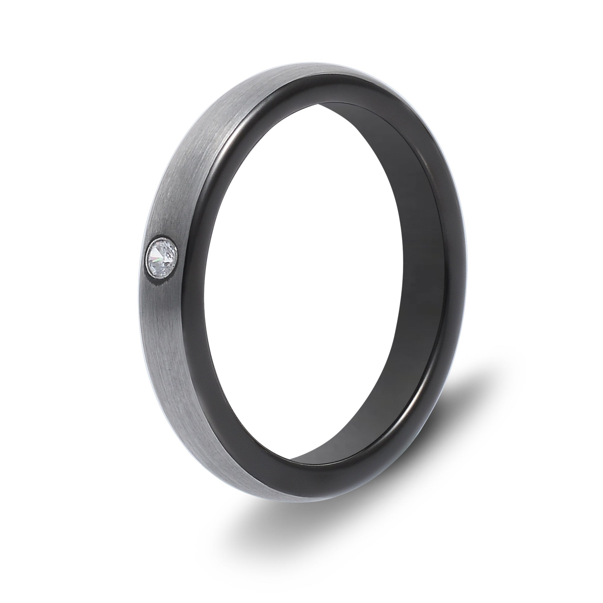 The Polaris - Women's 4mm Tungsten Ring