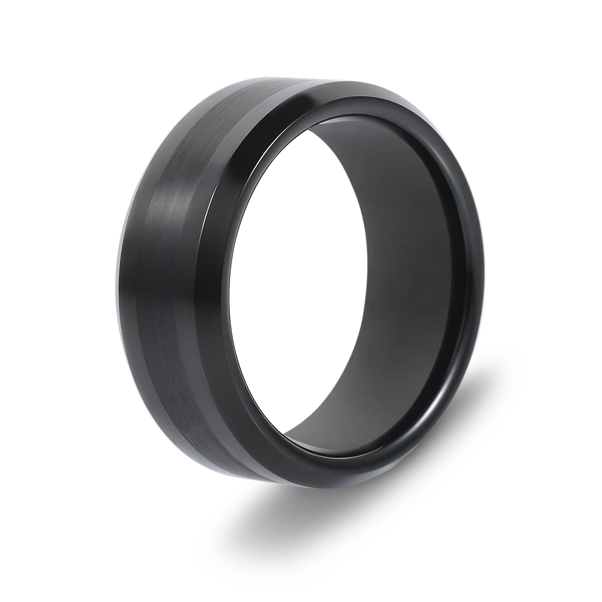 The Cosmos- Black Tungsten Ring