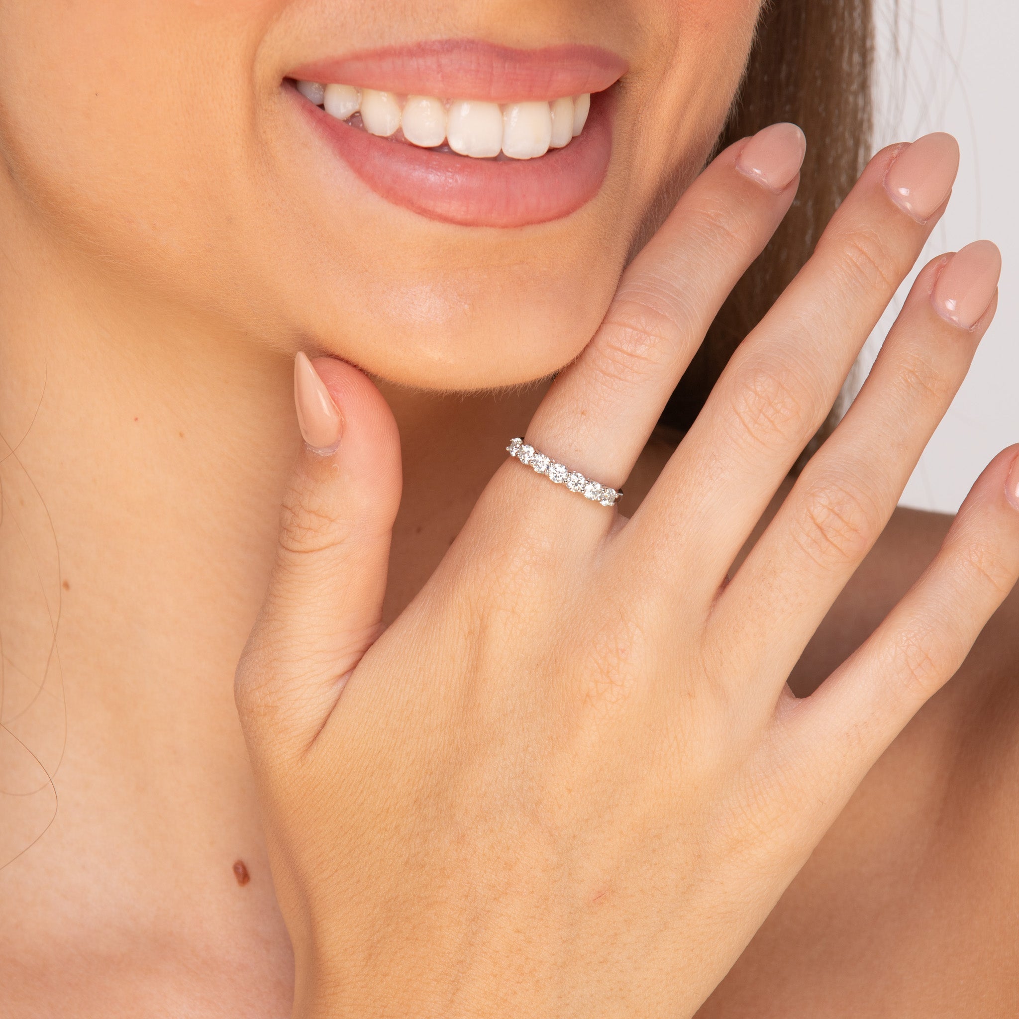 The Eternal Love - 1.0 crt Moissanite Diamond Ring